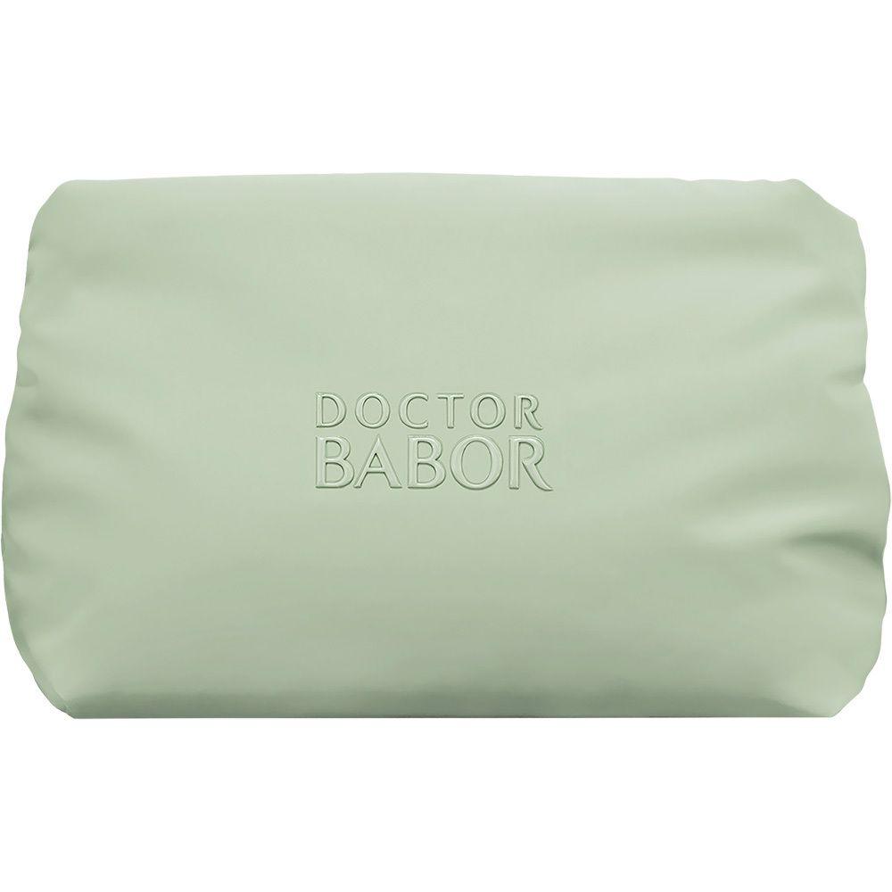 Babor cosmeticaset: tas met 3 producten. "Clay Multi-Cleanser", "Moisture Glow Cream", "Awakening Eye Cream".