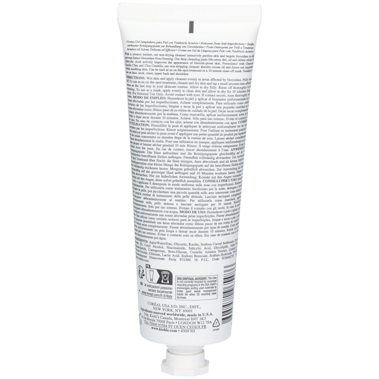 KIEHL'S Gently Effective Blemish-Treating Cleansing Paste