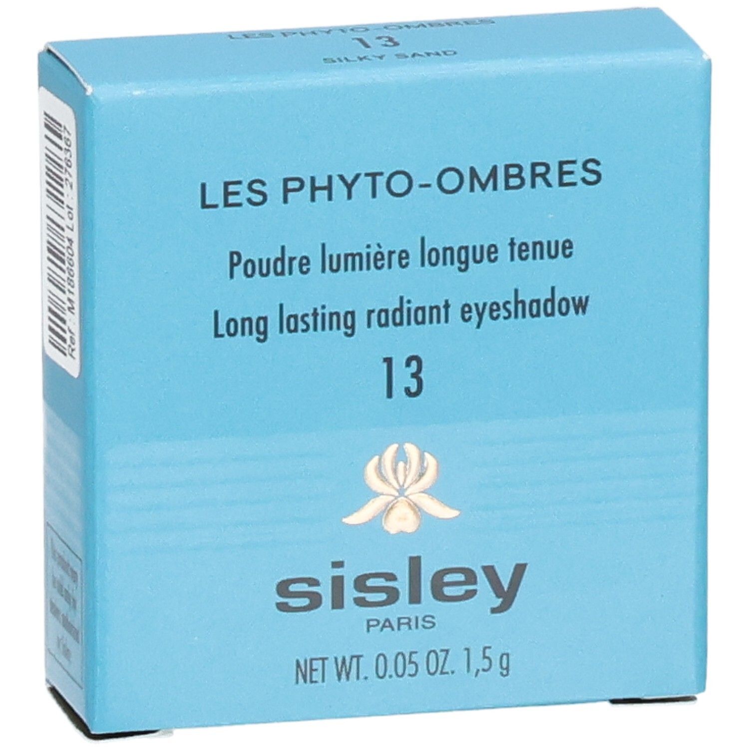 Boîte Sisley Les Phyto-Ombres fard à paupières, n°13 Silky Sand, 1,5g.