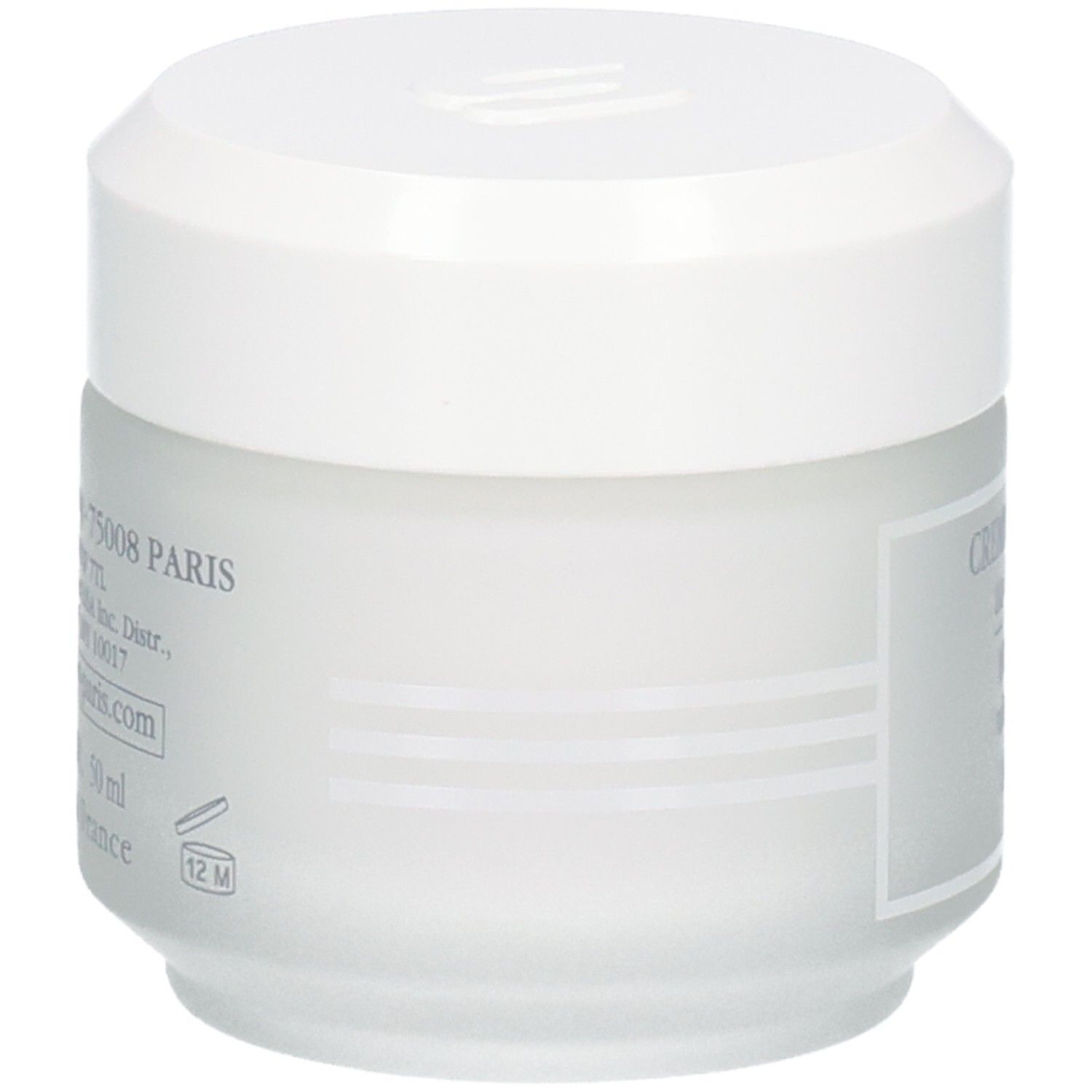 Sisley Creme Hydratante au Concombre, arrière du pot indiquant 50 ml.