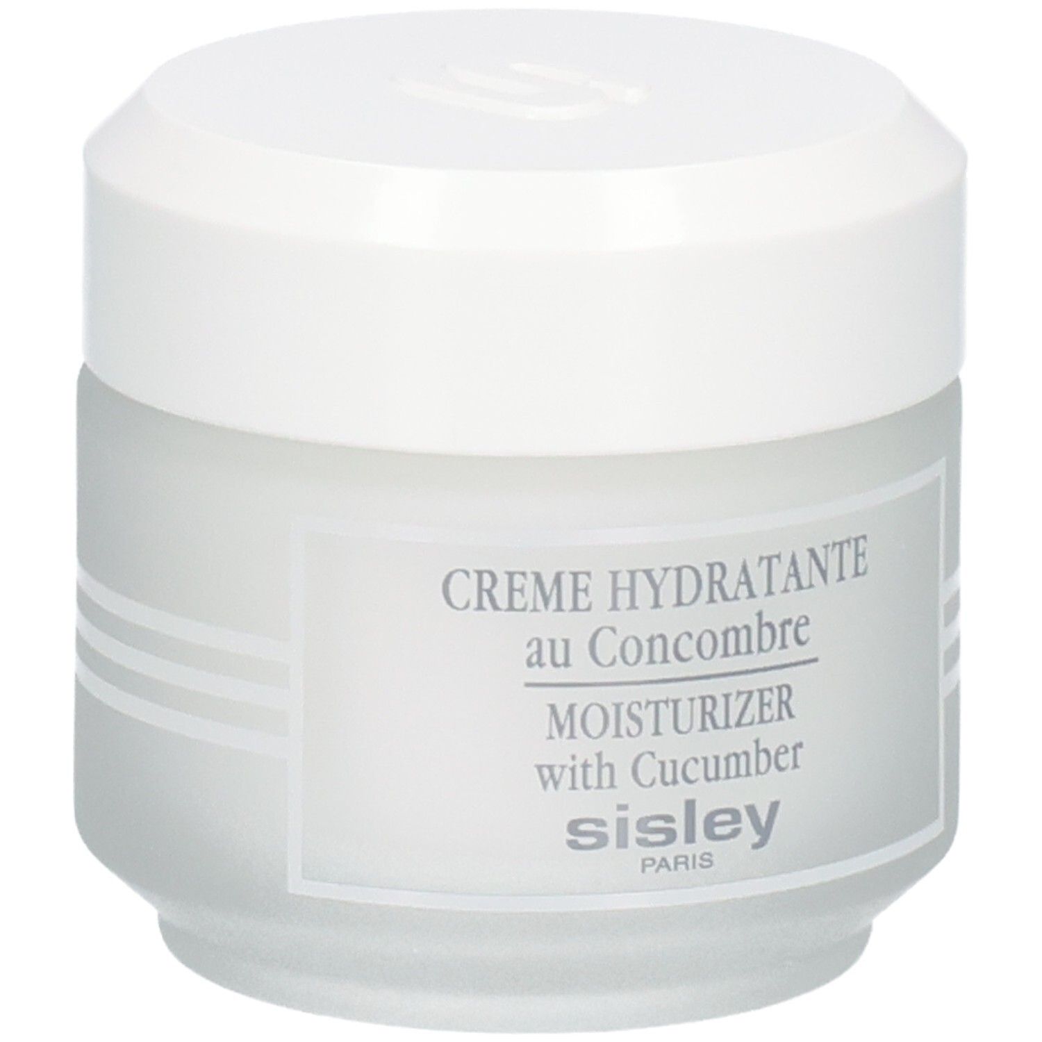 Sisley Creme Hydratante au Concombre, crème hydratante au concombre, 50 ml.