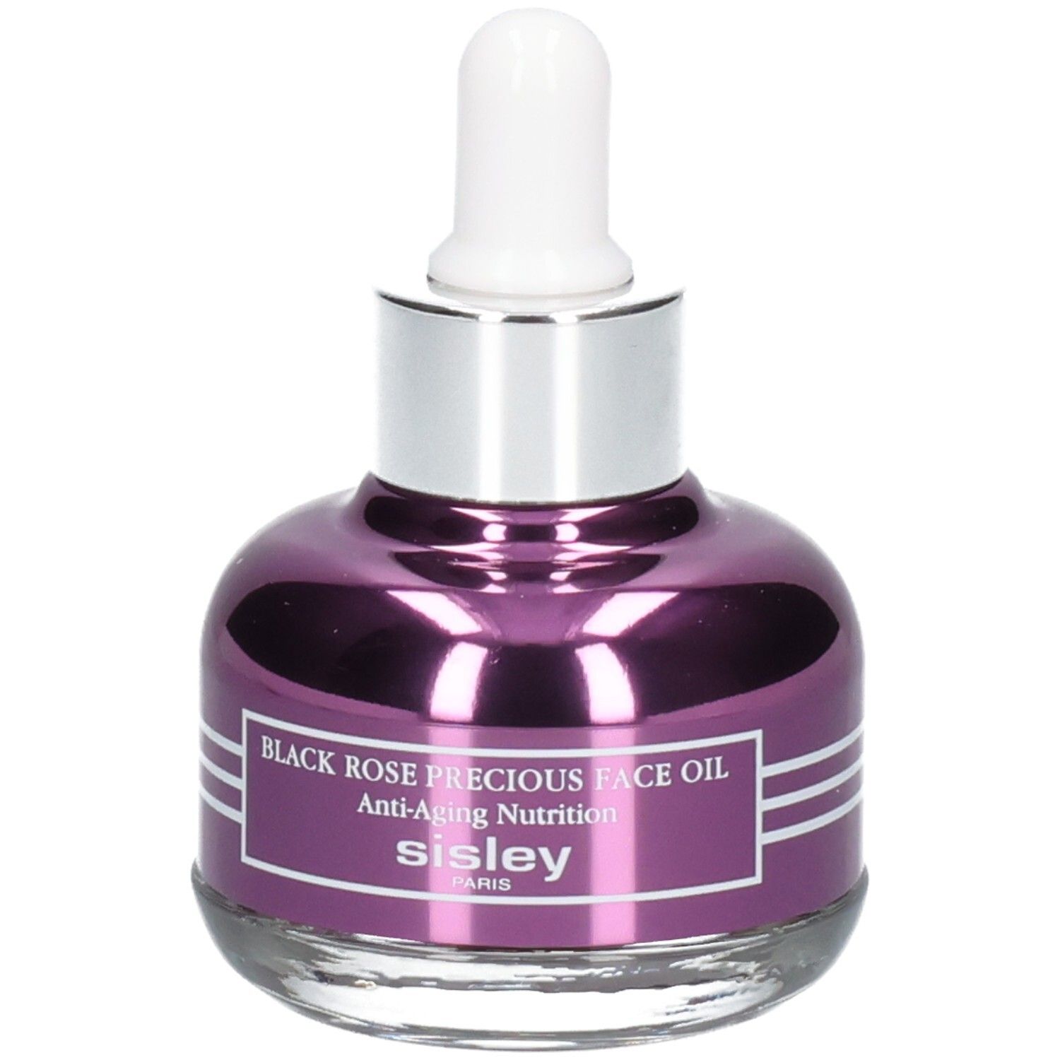 Sisley Black Rose Precious Face Oil flesje met druppelaar.