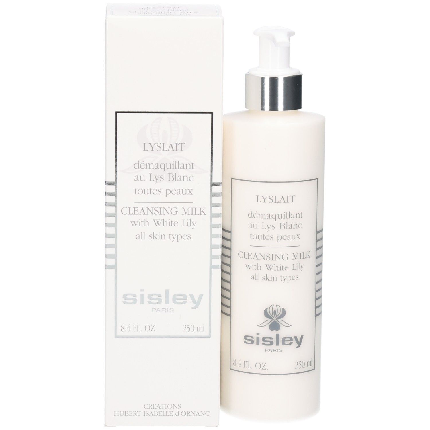 Sisley Lyslait reinigingsmelk fles en doos, 250 ml.