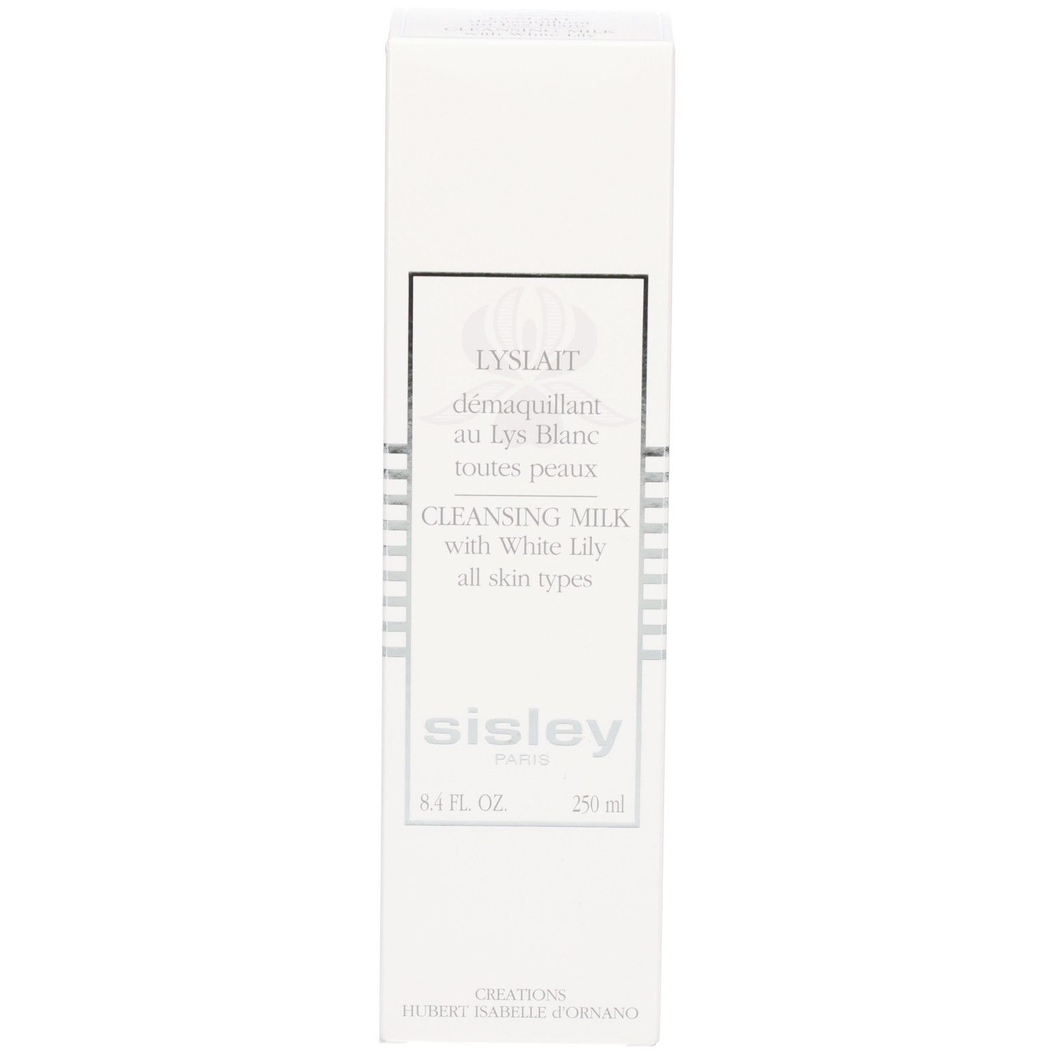 Doos voor Sisley Lyslait reinigingsmelk, 250 ml.
