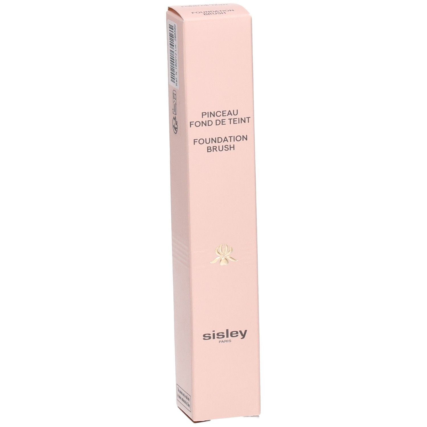 Sisley Foundation Brush verpakking, roze, met productnaam.