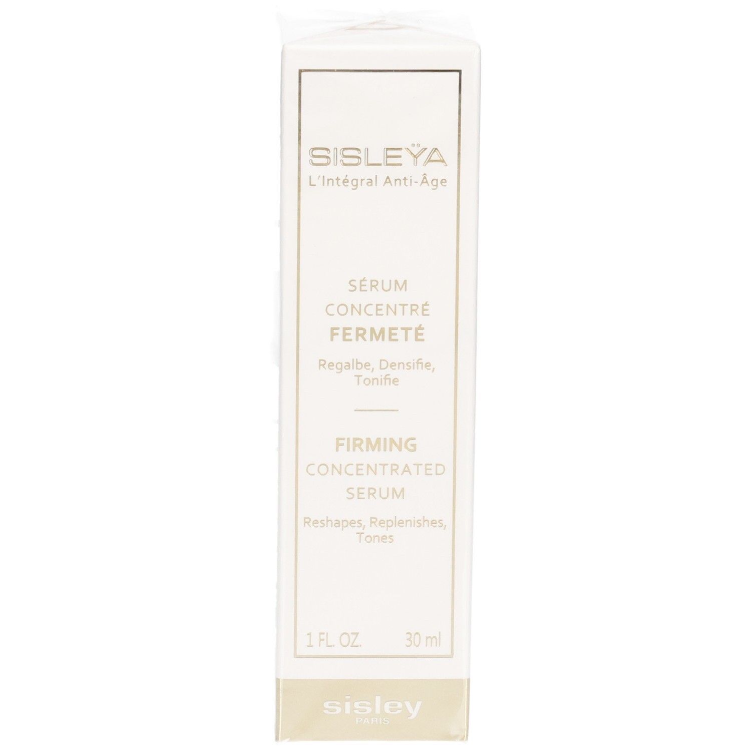 Sisley Sisleya L'Intégral Anti-Age Firming Concentrated Serum verpakking, voorkant.
