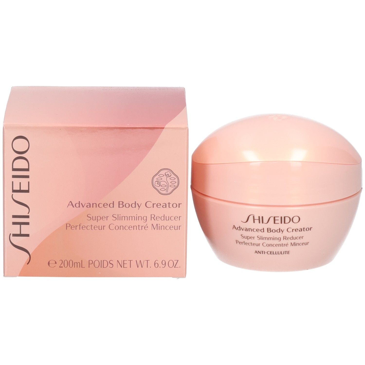 SHISHEIDO Advanced Body Creator Crème et emballage, 200ml.