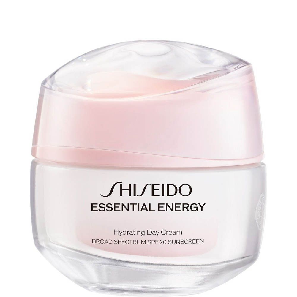Shiseido Essential Energy Crème Jour Hydratante FPS 20 à large spectre.