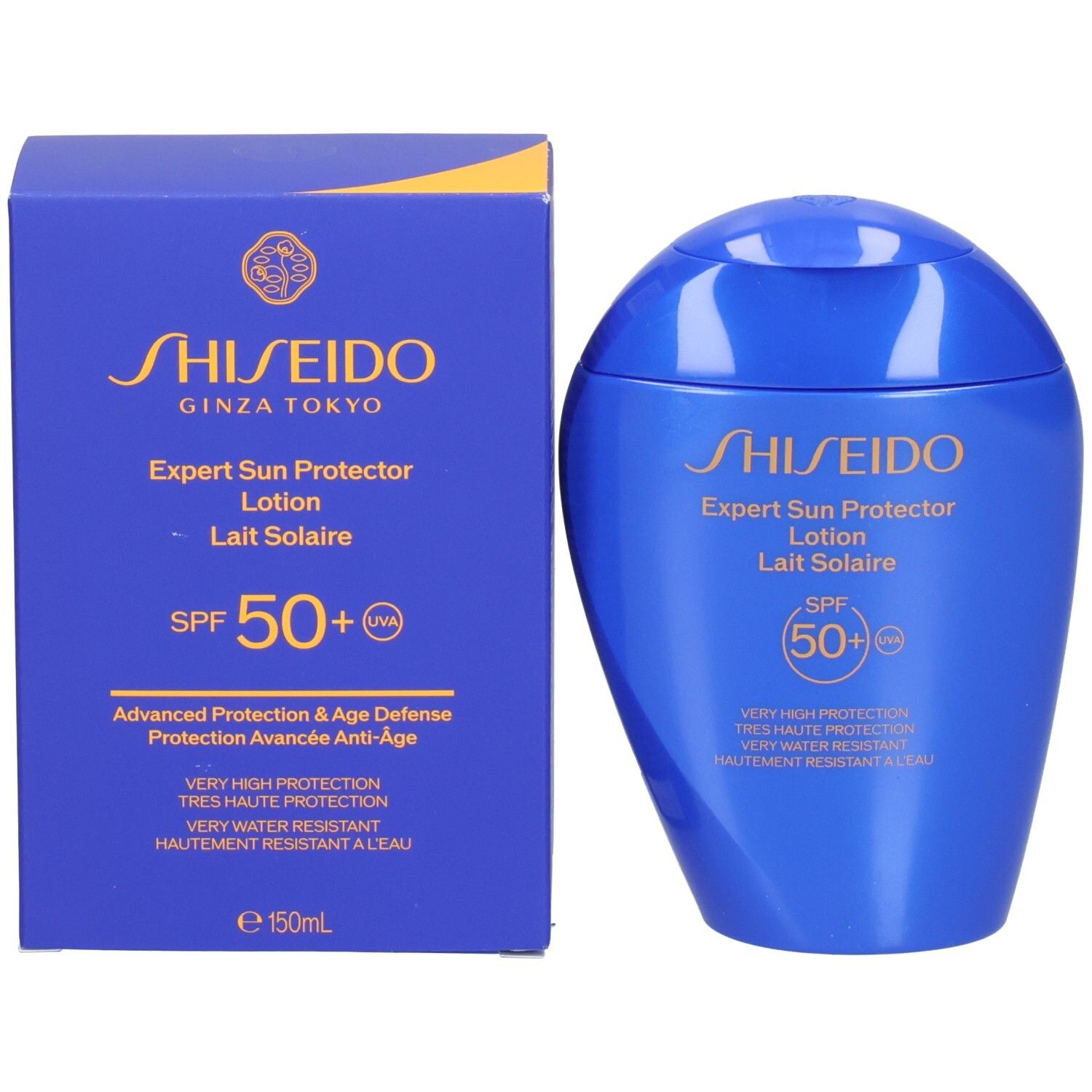 SHISHEIDO Expert Sun Protector Lotion SPF50+ avec boîte.