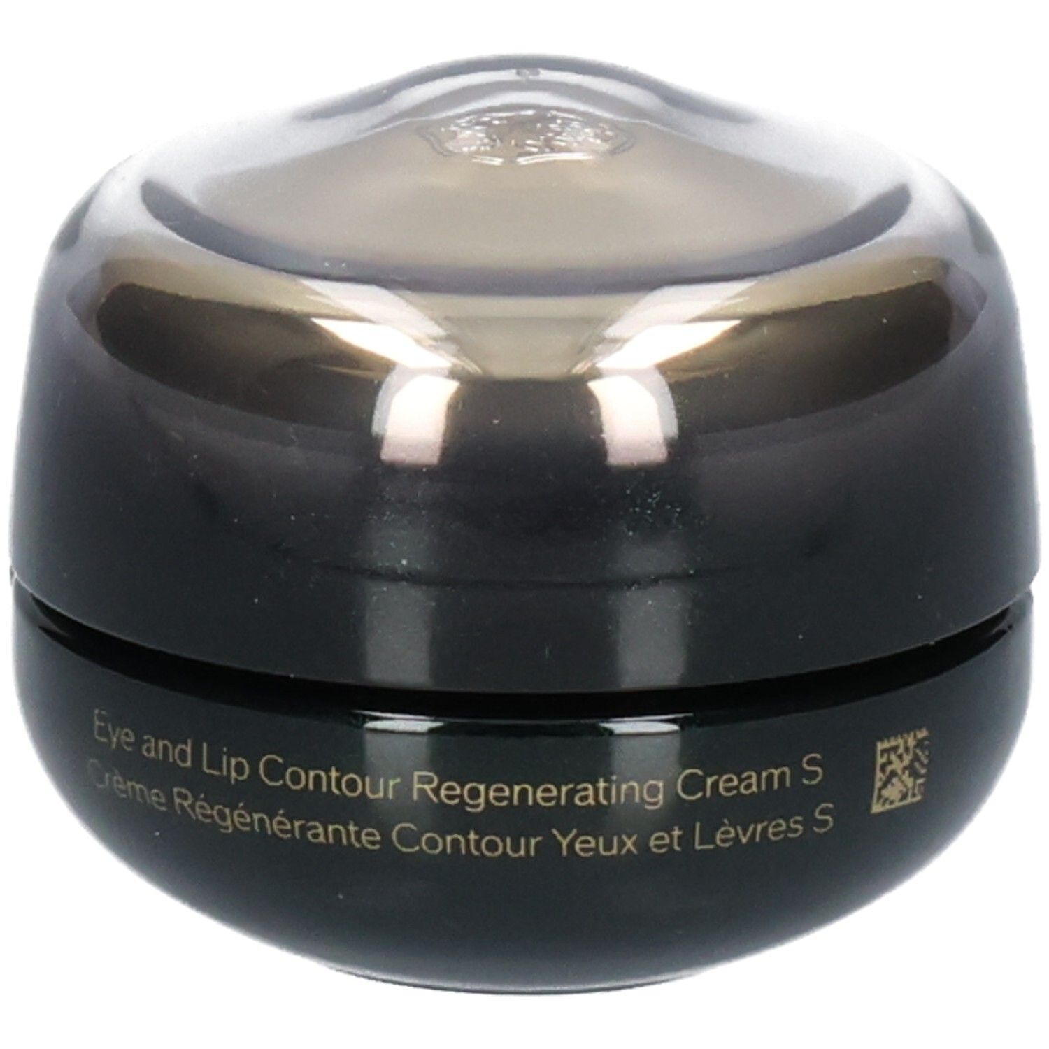 Shiseido Future Solution LX Crème Régénérante Contour Yeux et Lèvres S, pot noir.