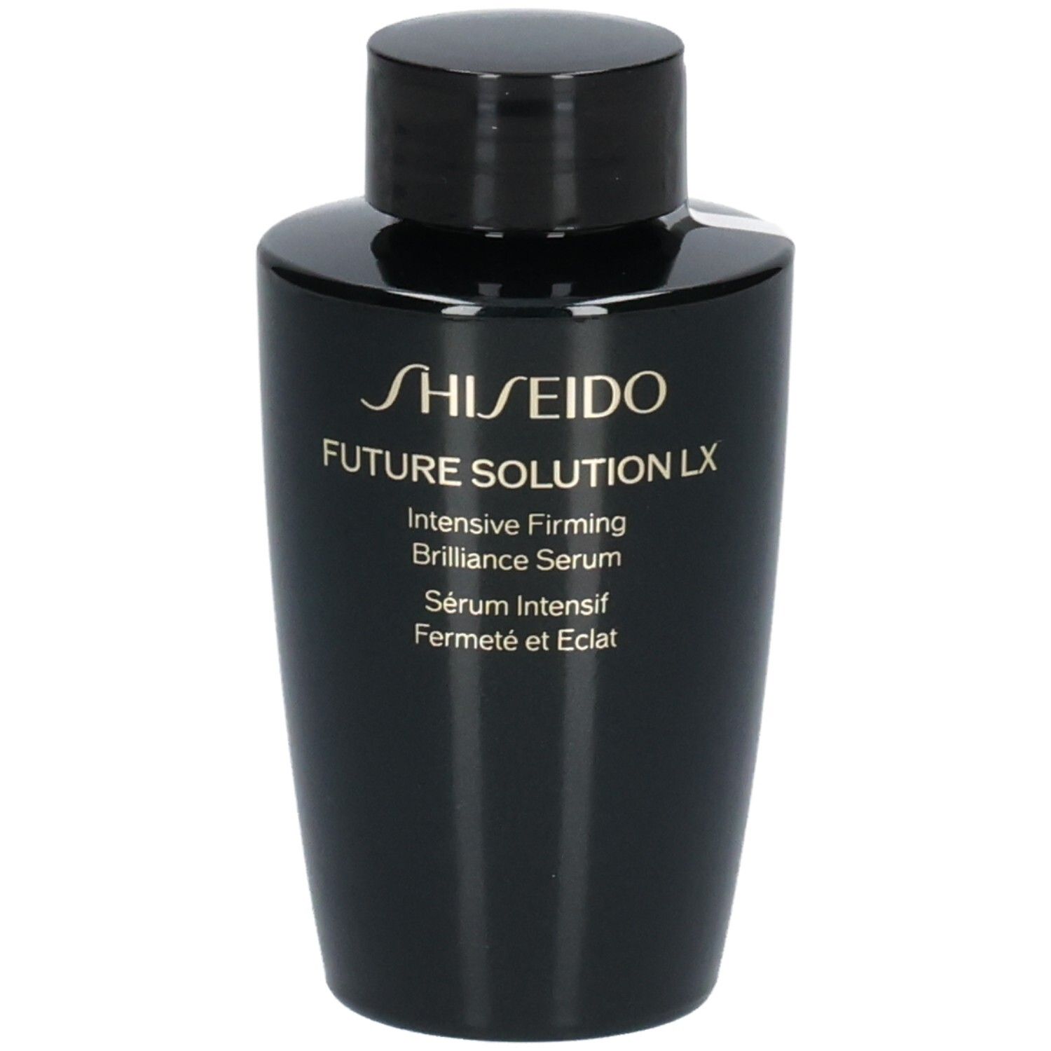 Shiseido Future Solution LX Intensieve Serum in zwarte fles.