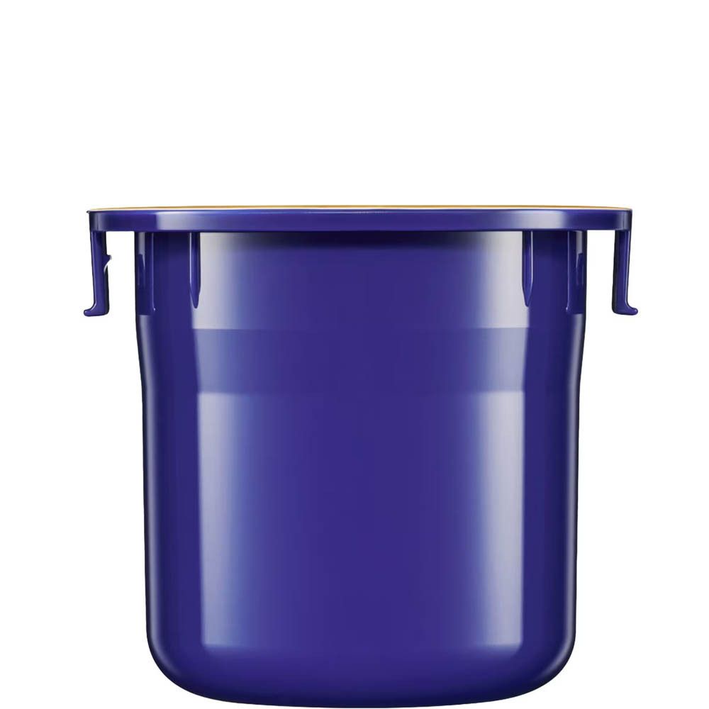 Shiseido Bio-Performance Skin Hiforce enkele portie in blauwe schaal met deksel.
