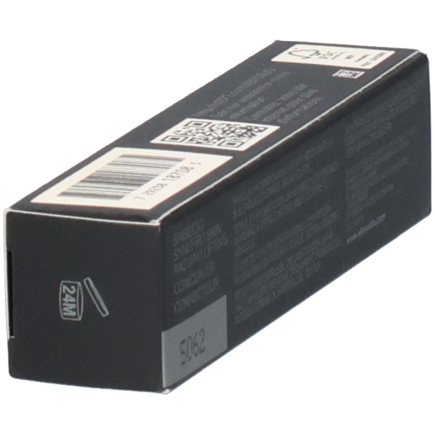 Shiseido Synchro Skin Radiant Lifting Concealer doos met QR-code en 24M symbool.