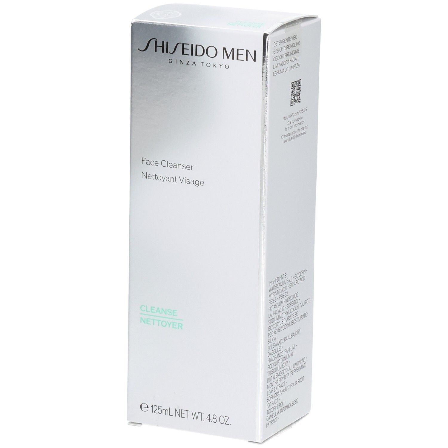 Shiseido Men Gezichtsreiniger 125ml.