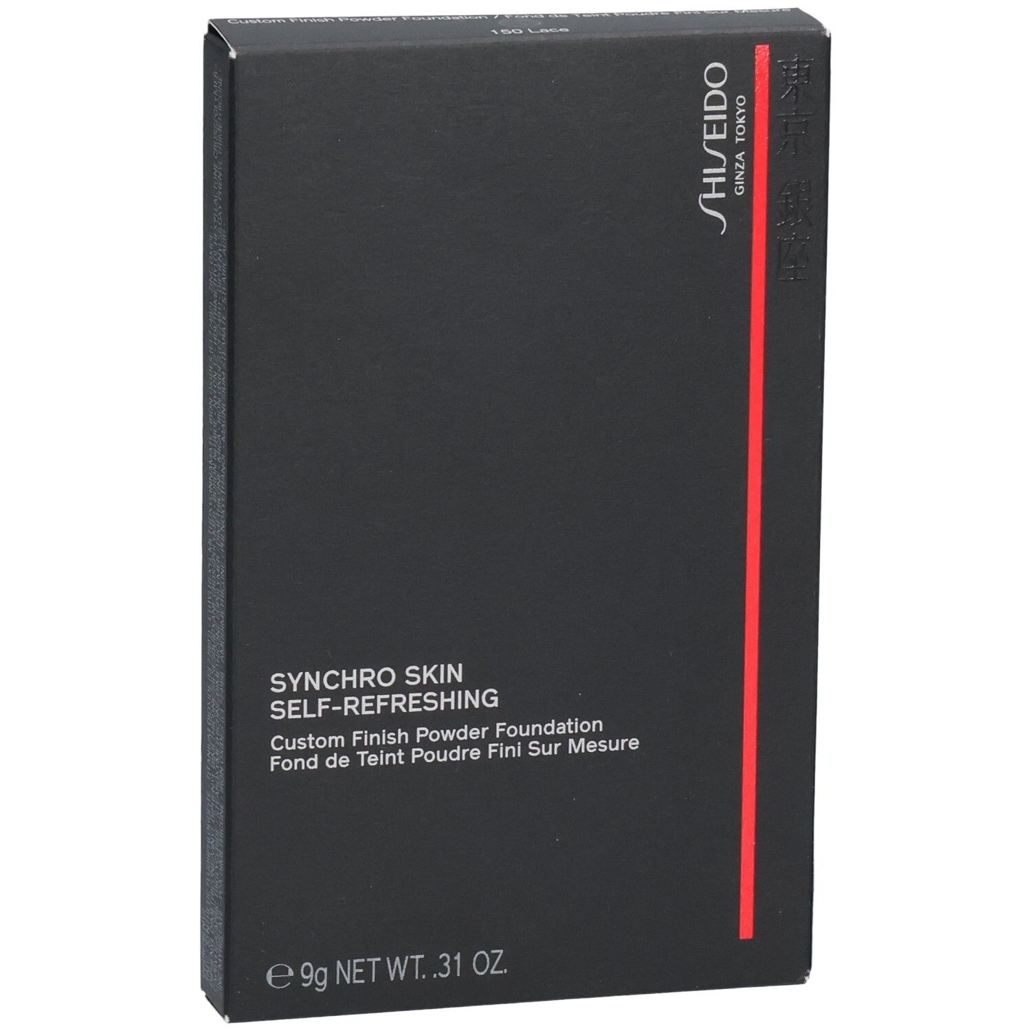 SHISEIDO Synchro Skin Fond de Teint Poudre Auto-Rafraîchissant, 9g.