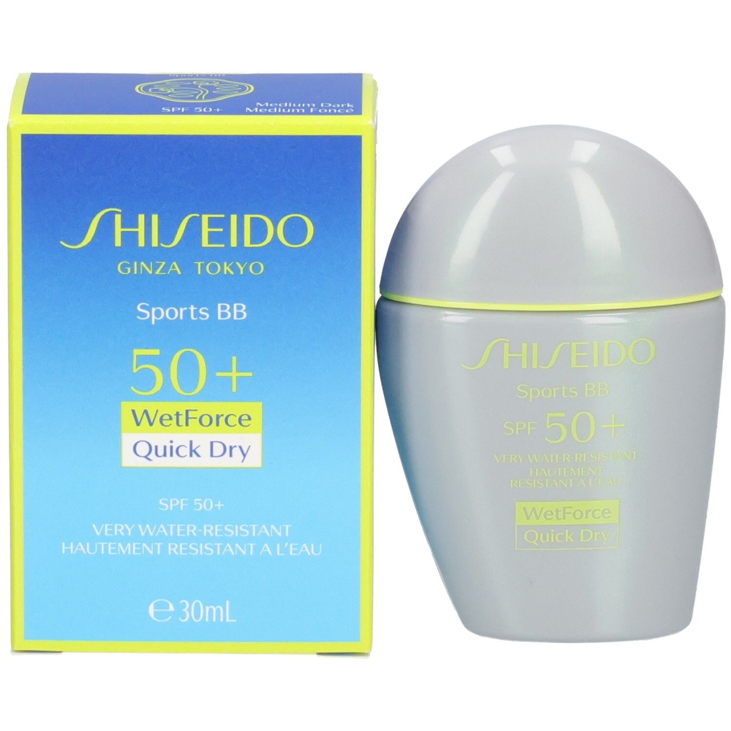 Protection solaire Shiseido Sports BB WetForce, 30ml.