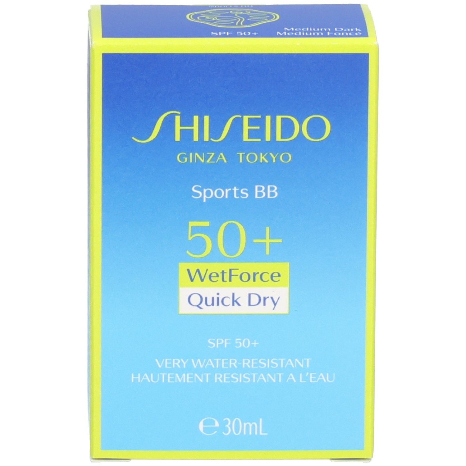 Shiseido Sports BB Compact 50+ WetForce Quick Dry SPF 50+, 30ml.