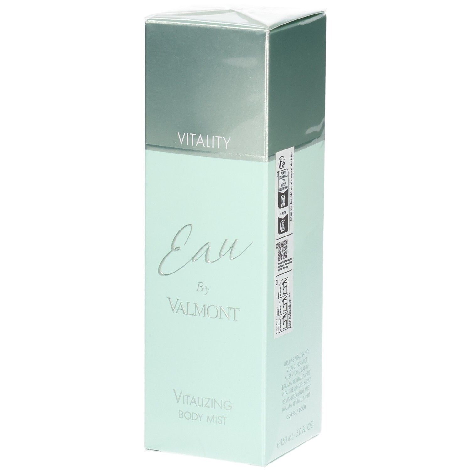 Emballage VALMONT Eau By Valmont Vitalizing Body Mist.