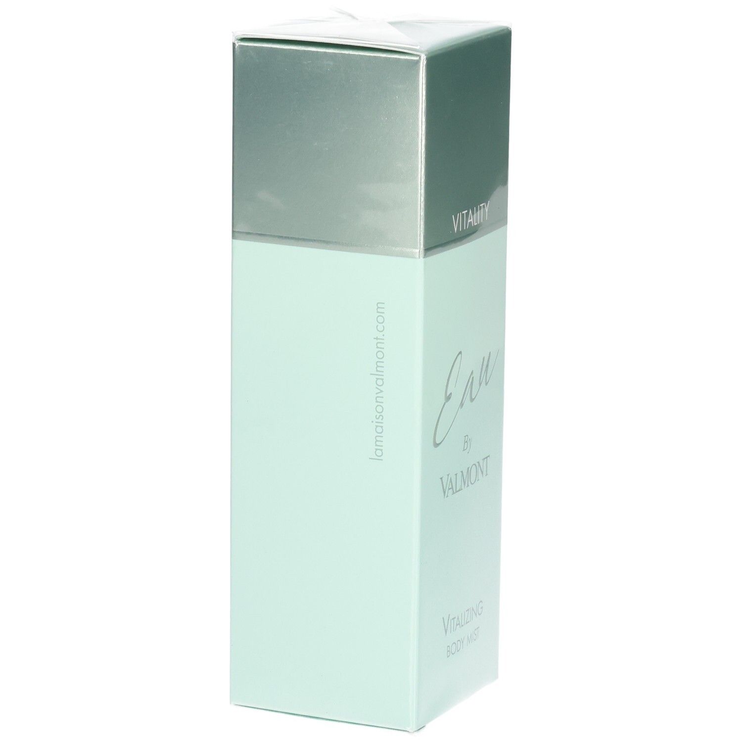 Emballage VALMONT Eau By Valmont Vitalizing Body Mist, côté.