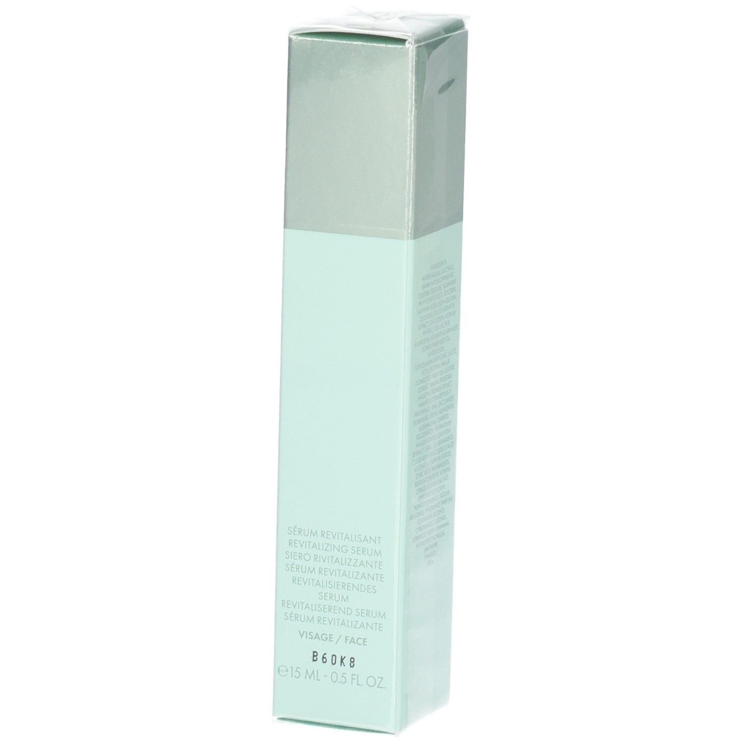 VALMONT Vital B. Serum verpakking, voorkant met productnaam.