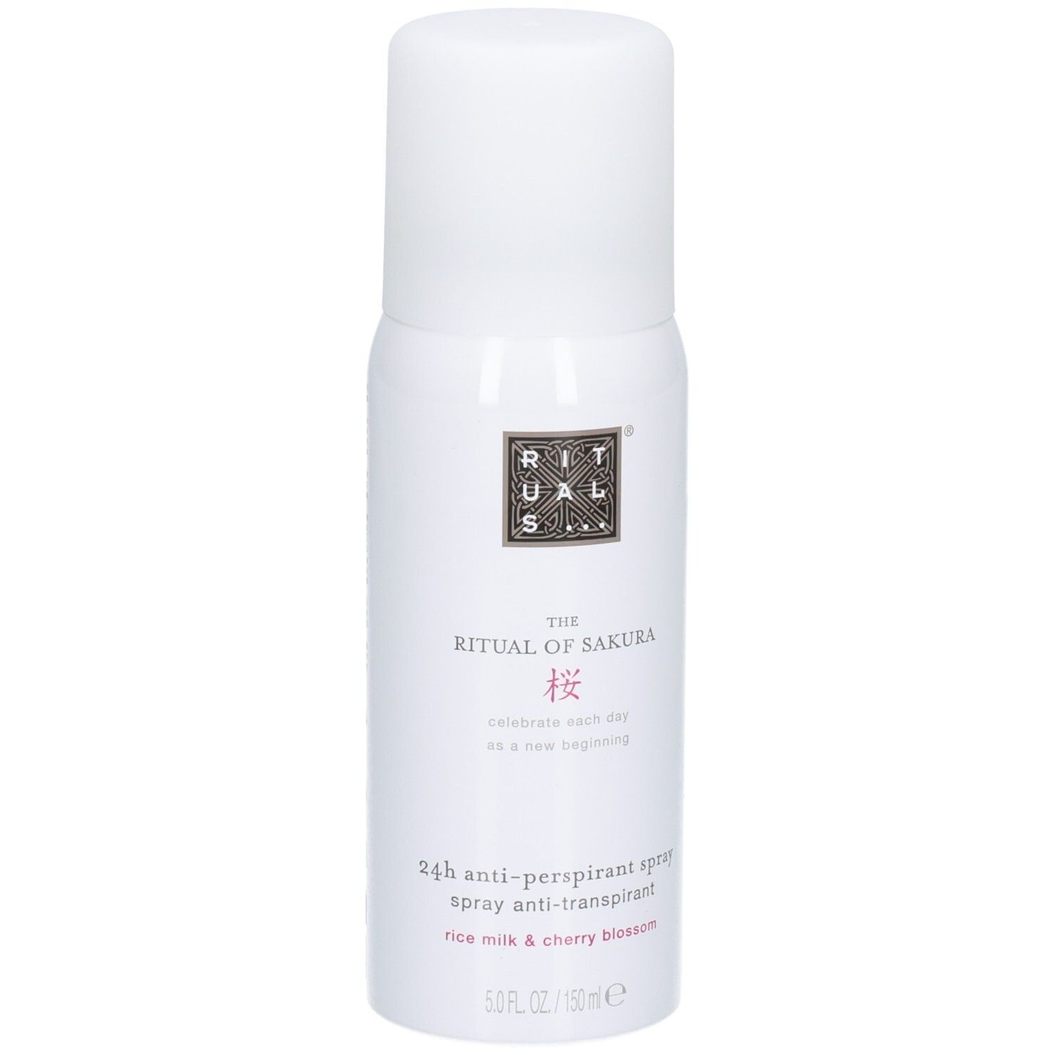 RITUALS The Ritual of Sakura Anti-Transpirant Spray 24u Rijstmelk & Kersenbloesem.
