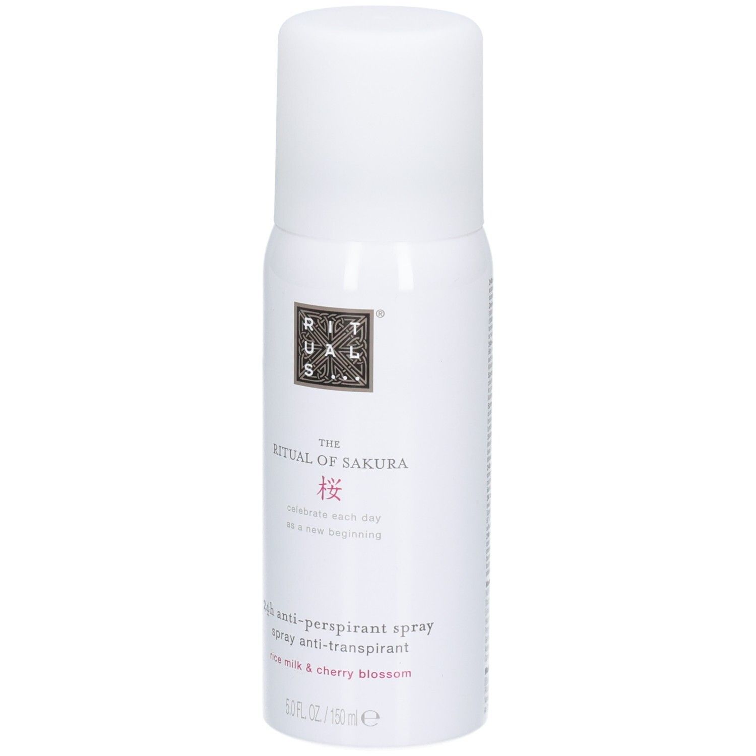 RITUALS The Ritual of Sakura Anti-Transpirant Spray 24u Rijstmelk & Kersenbloesem.