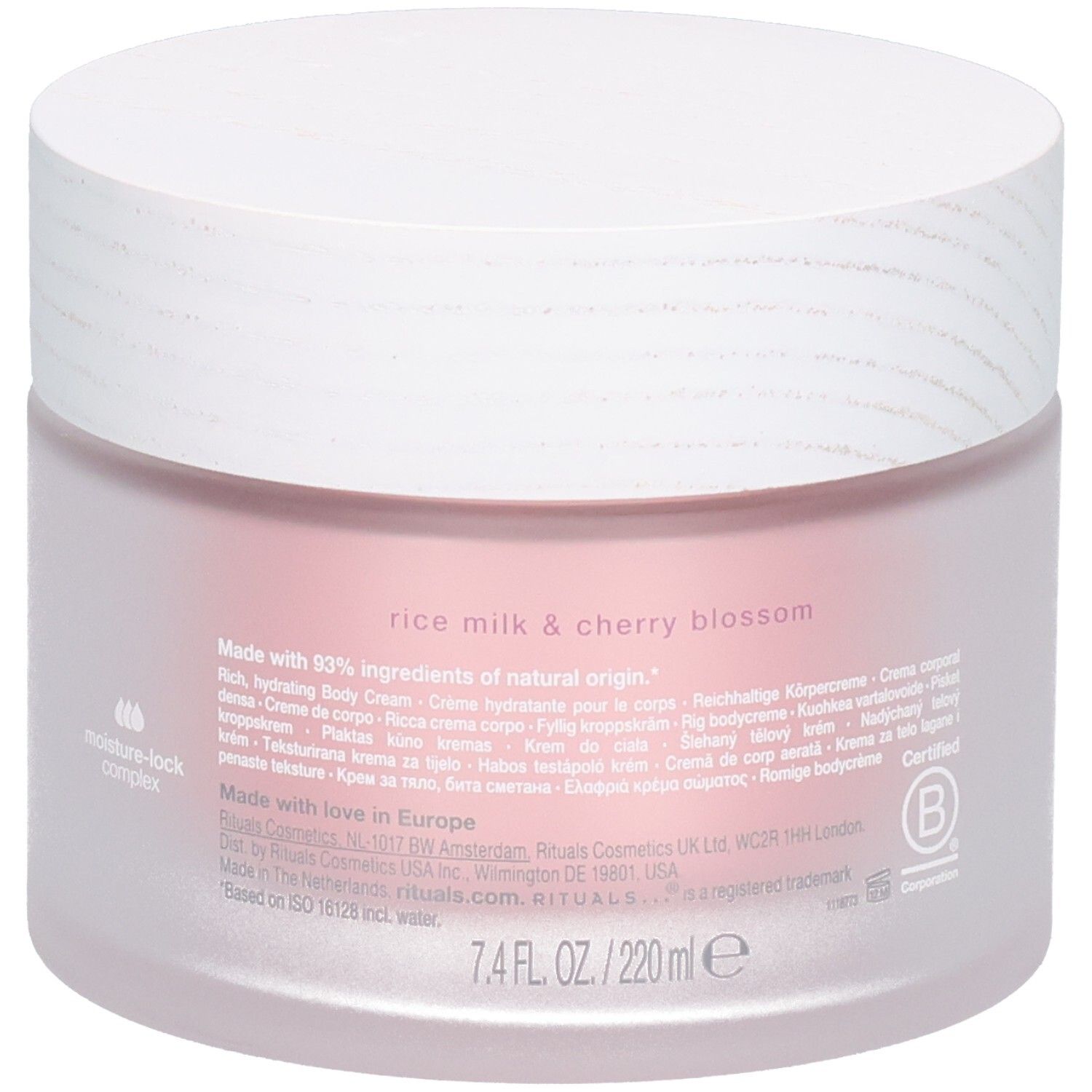 RITUALS The Ritual of Sakura Body Cream met rijstmelk & kersenbloesem, 220ml.