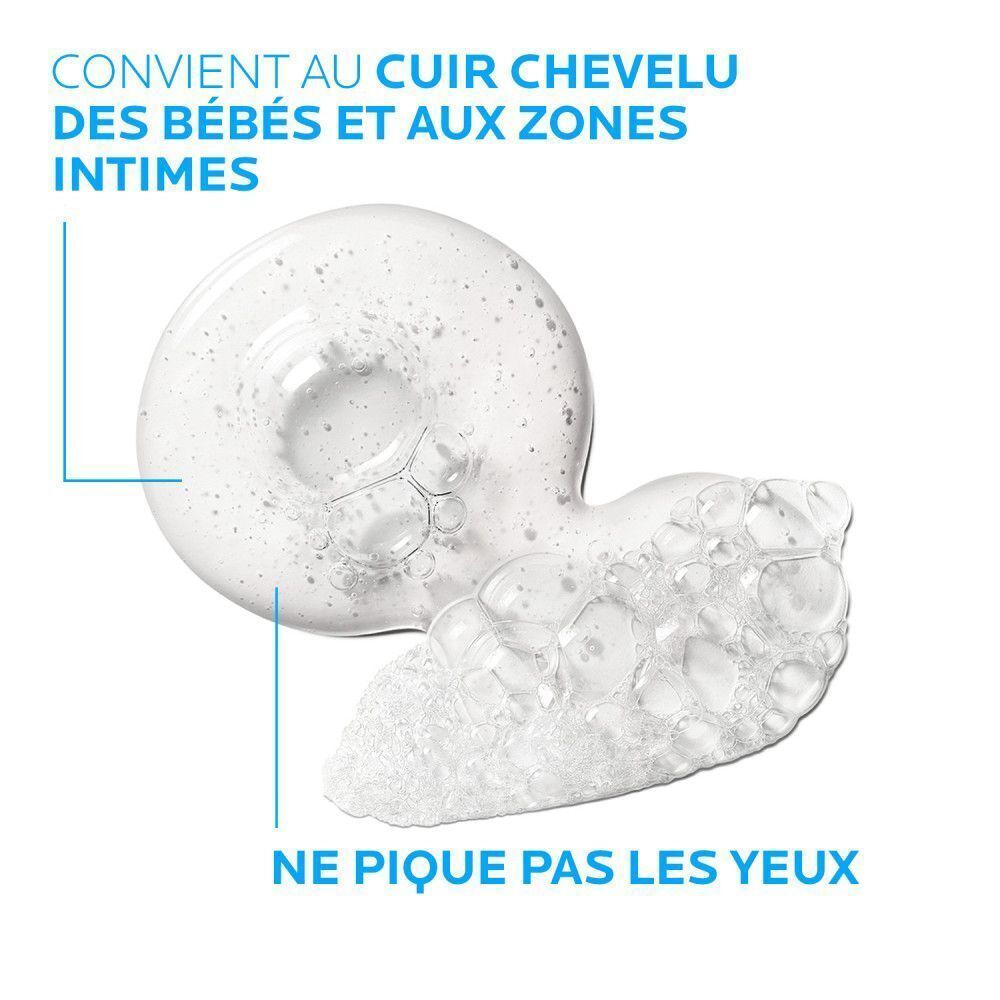 Mousse avec texte: Convient au cuir chevelu des bébés et aux zones intimes, Ne pique pas les yeux.