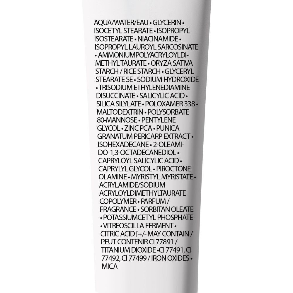 Ingrediëntenlijst van La Roche-Posay Effaclar Duo+M.