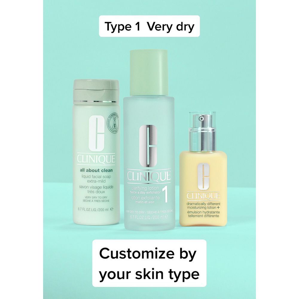 Clinique Clarifying Lotion 1 en andere producten voor zeer droge huid.