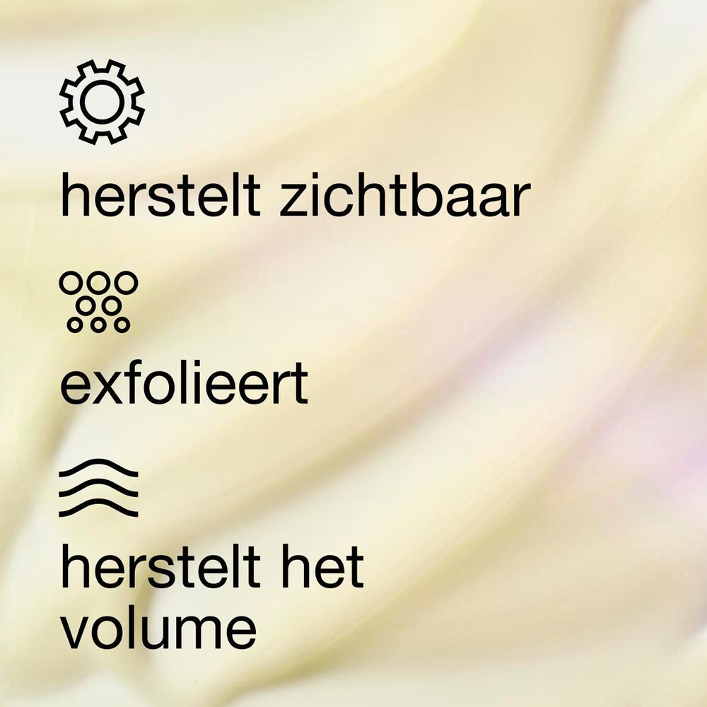 Iconen voor zichtbaar herstel, peeling en volume voor Clinique serum.
