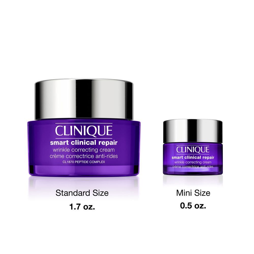 Clinique Smart Clinical Repair crème in standaard en mini formaat.