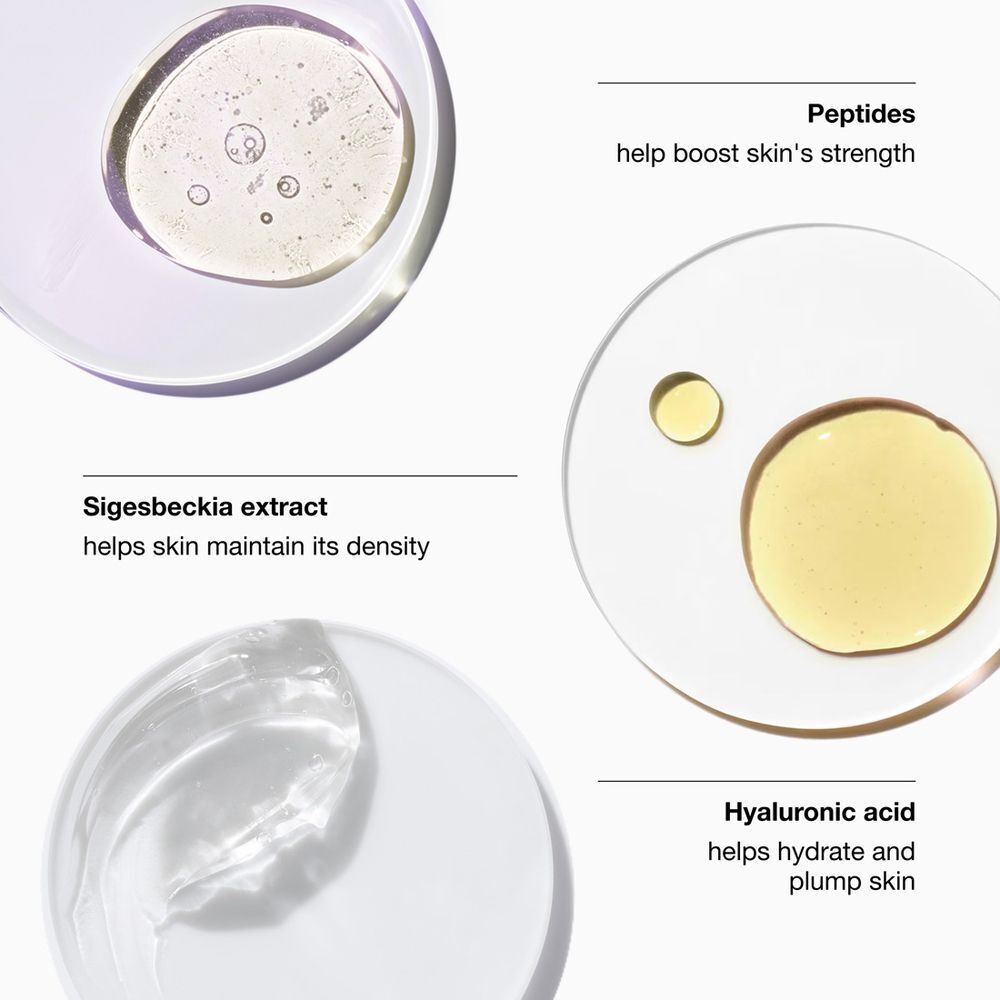 Ingrediënten van Clinique Smart Clinical Repair oogcrème: peptiden, Sigesbeckia-extract, hyaluronzuur.