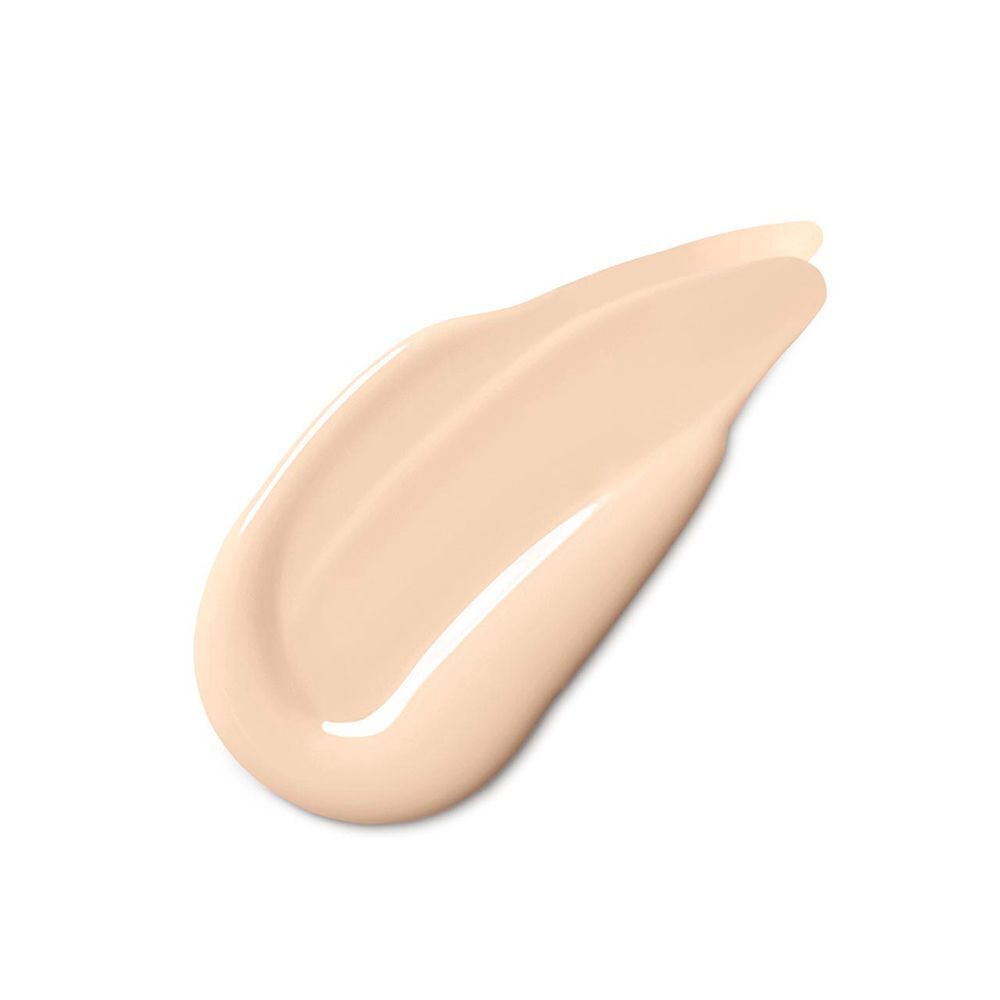 Een swatch CLINIQUE Even Better Clinical Serum Foundation SPF 20, kleur Linen.
