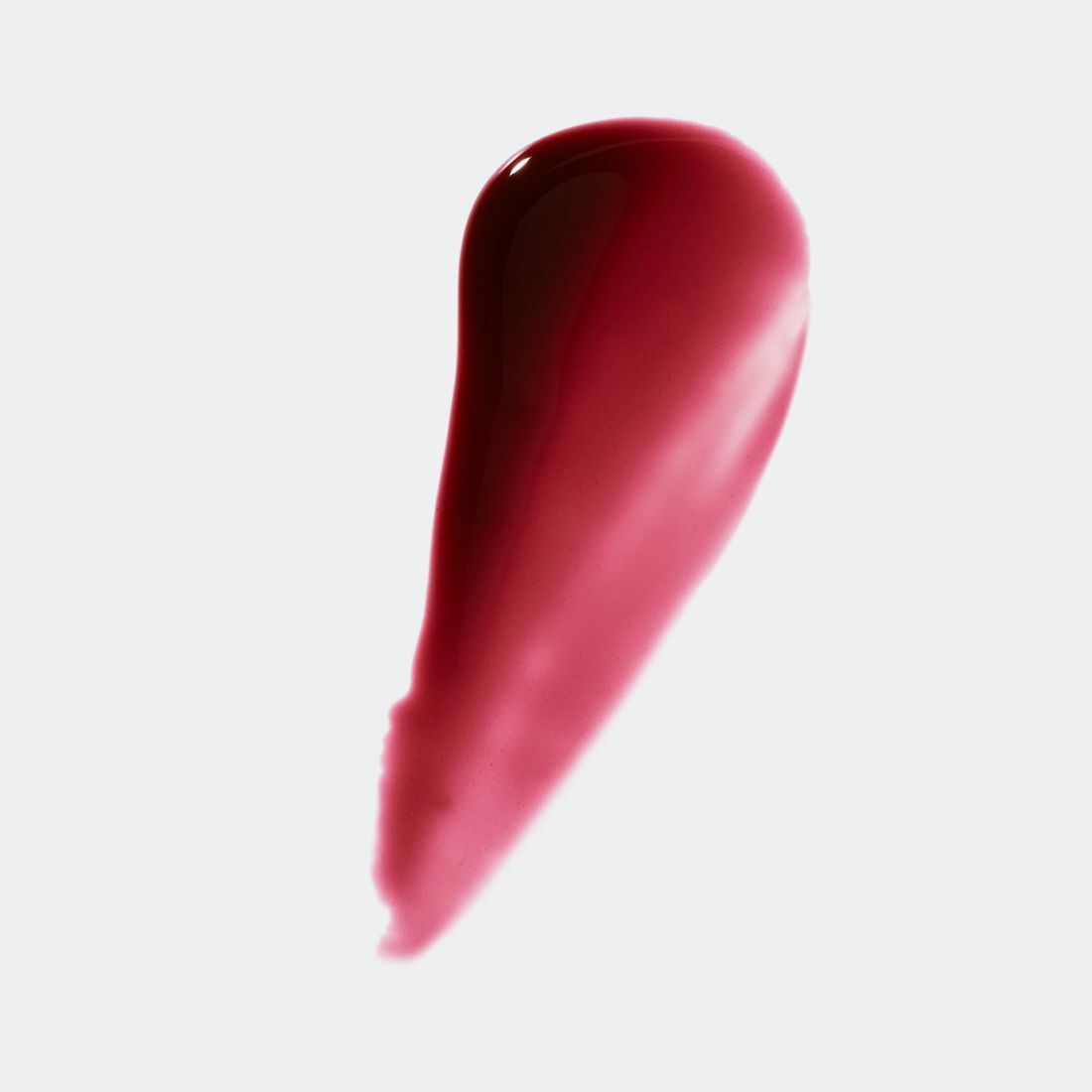 Een donker kersenrode kleurstreep van Clinique Pop™ Lip + Cheek Oil.