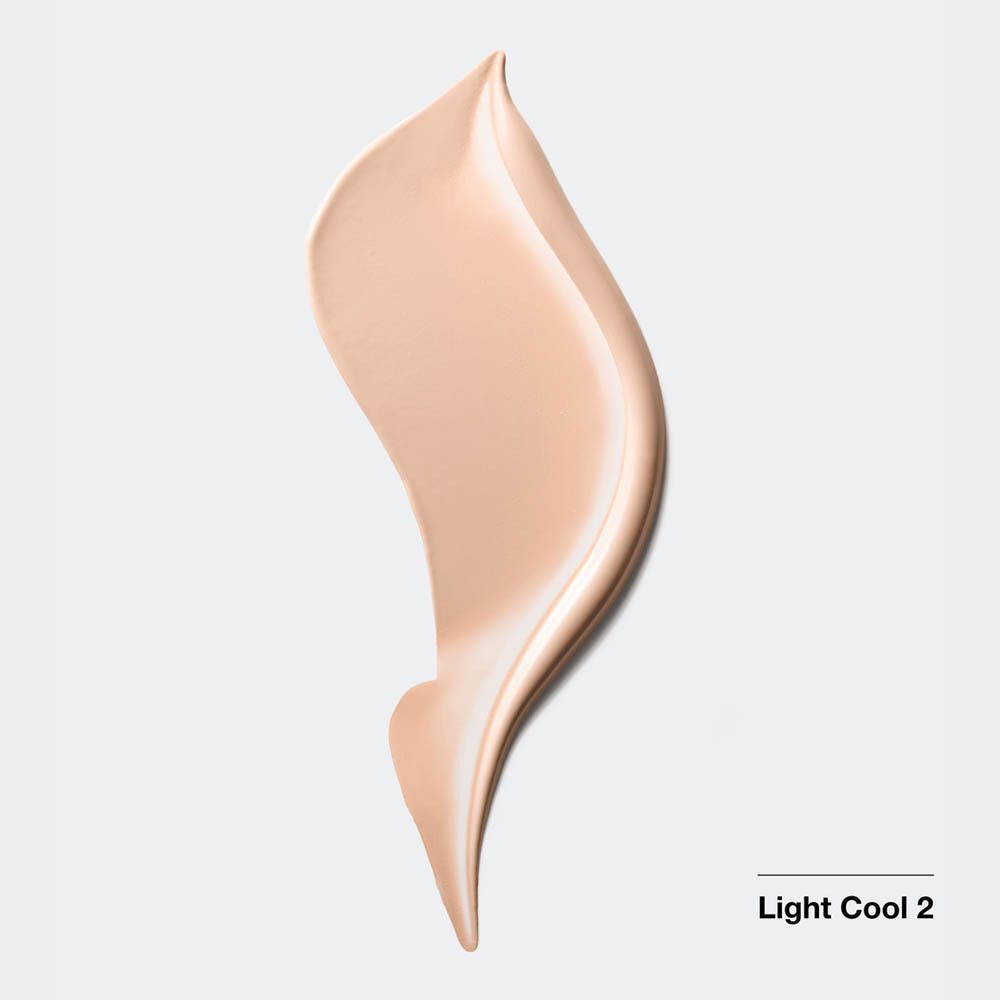 Un trait de couleur de Clinique Even Better Clinical™ Vitamin Makeup SPF 50, teinte Light Cool 2. Couleur beige clair.