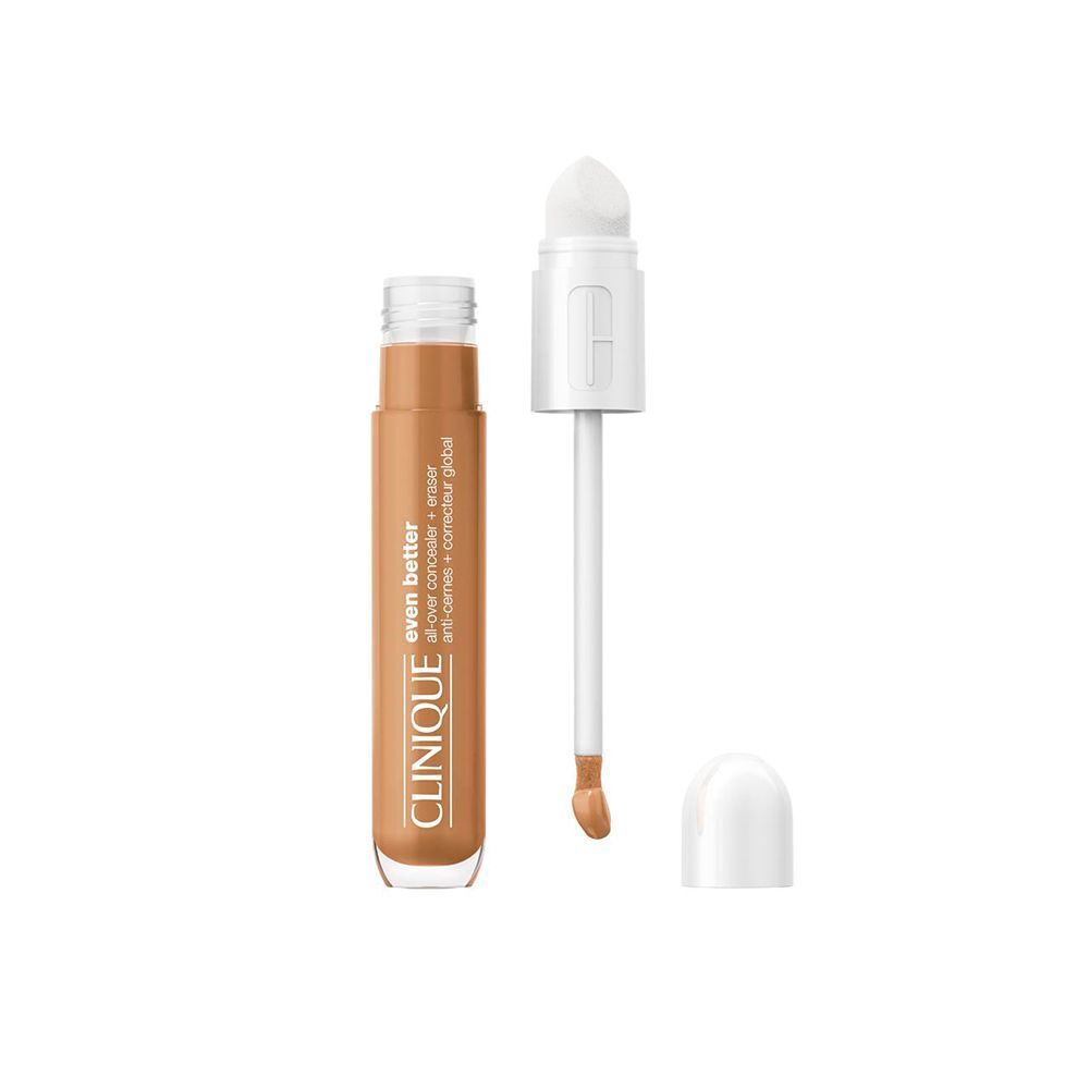 CLINIQUE Even Better™ All-Over Concealer + Eraser, 10 WN114, geopend met applicator.