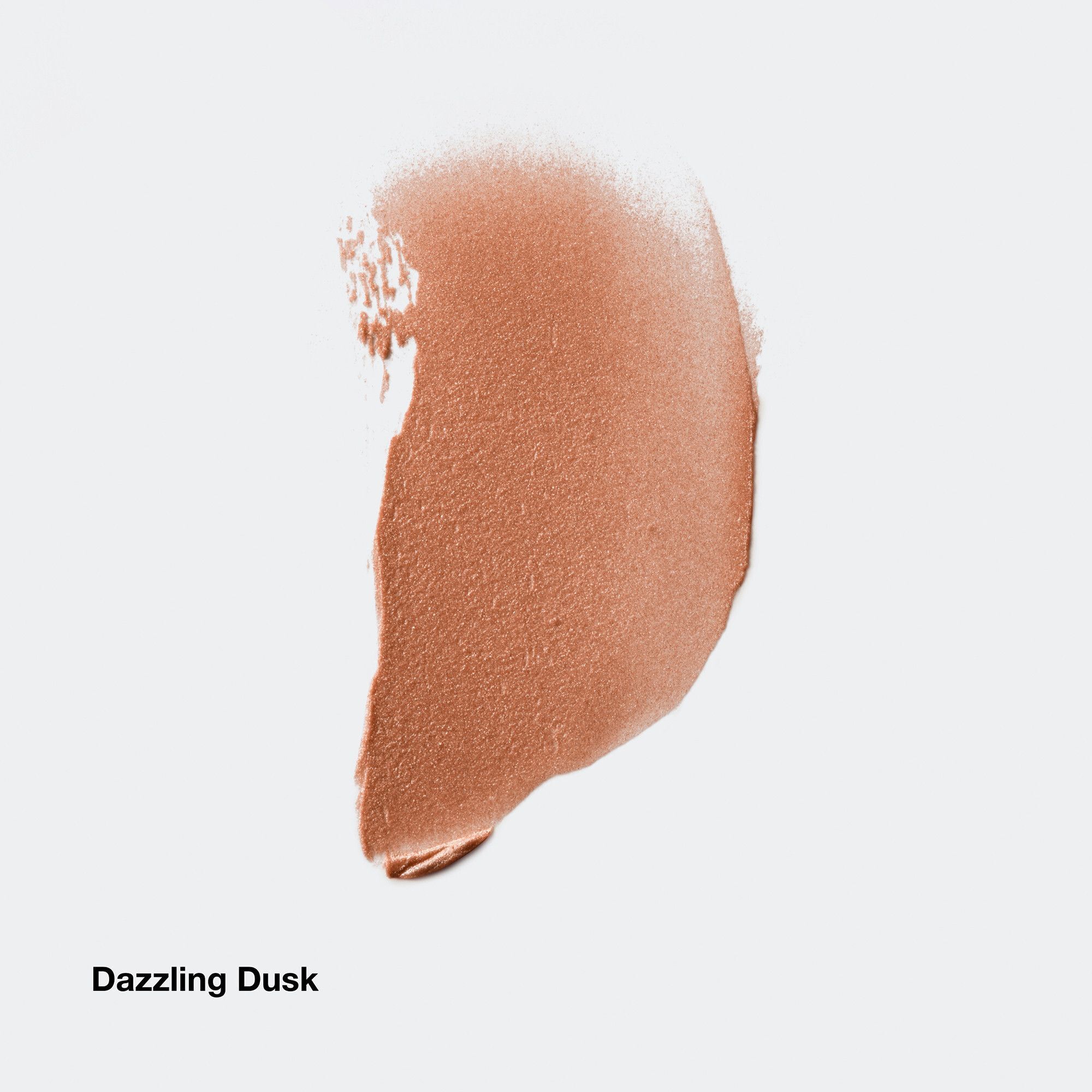 Échantillon de l'highlighter Dazzling Dusk. Teinte brun rosé avec reflets.