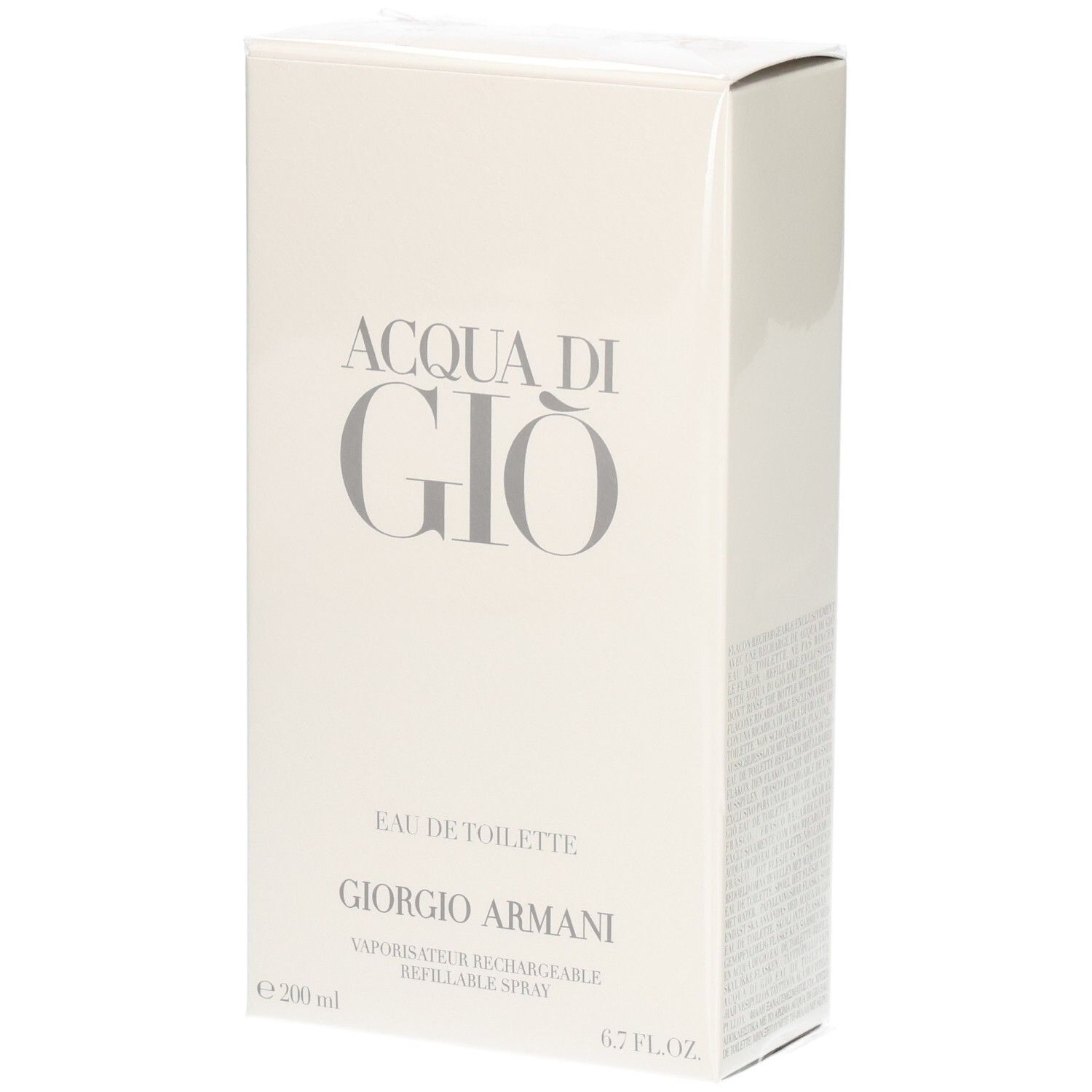 Giorgio Armani Acqua Di Giò Pour Homme Eau de Toilette, Navulbare spray.