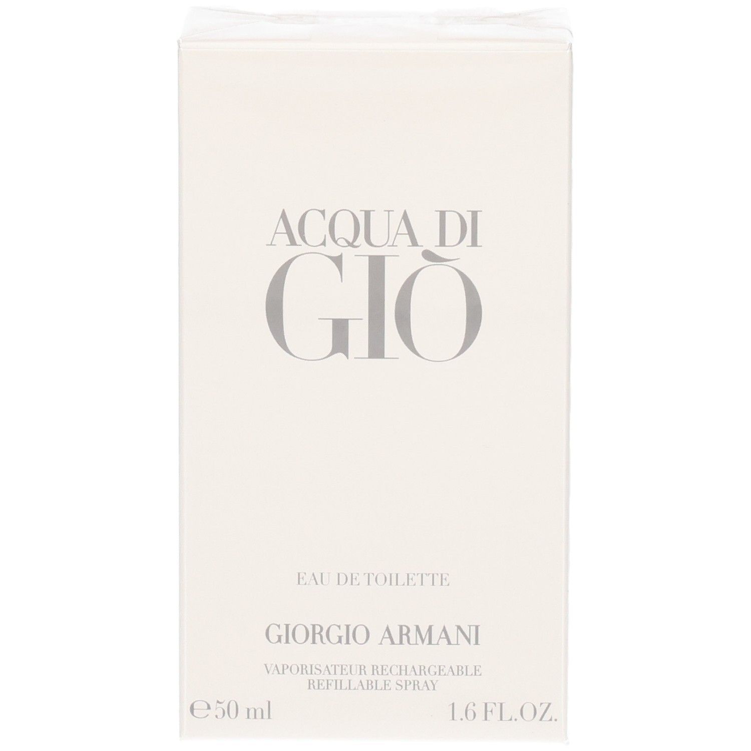 Giorgio Armani Acqua di Giò Eau de Toilette, 50ml, vaporisateur rechargeable.