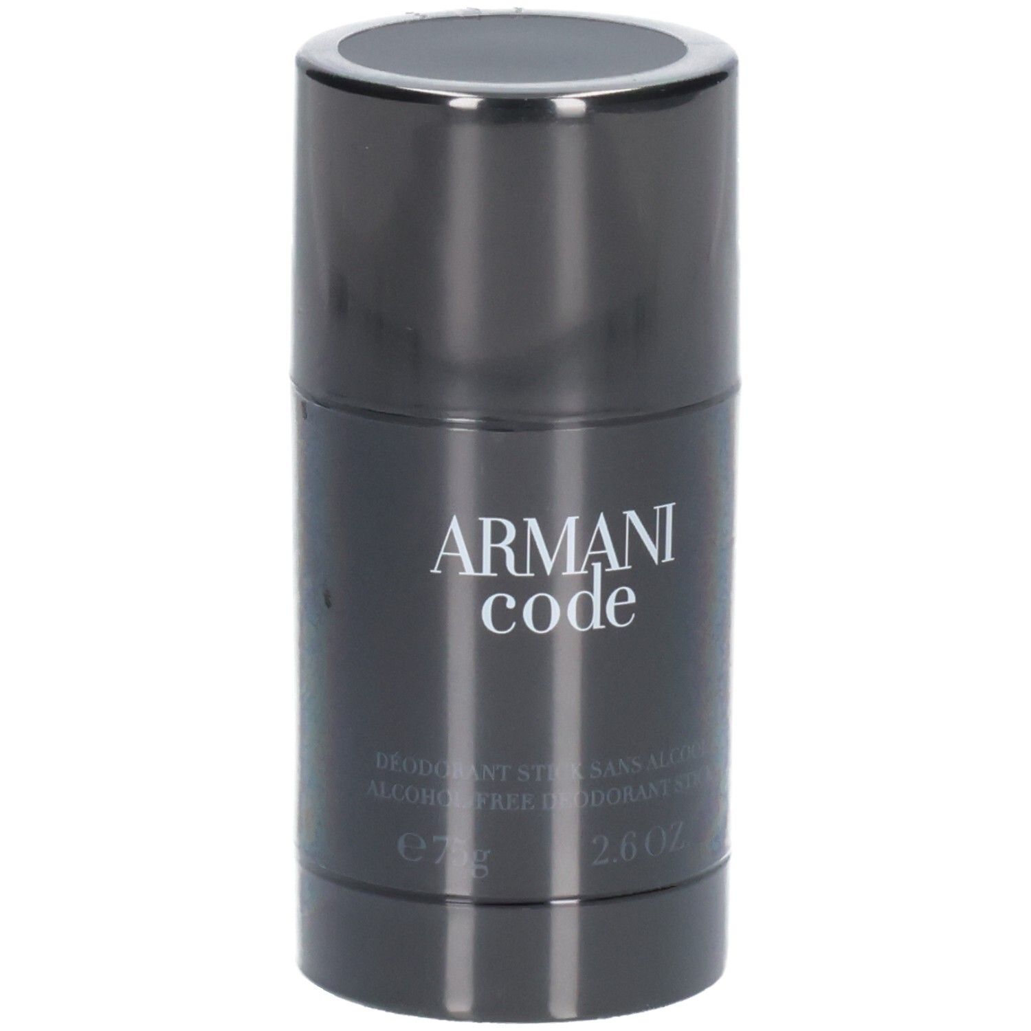 Déodorant stick Armani Code, 75g, flacon noir.