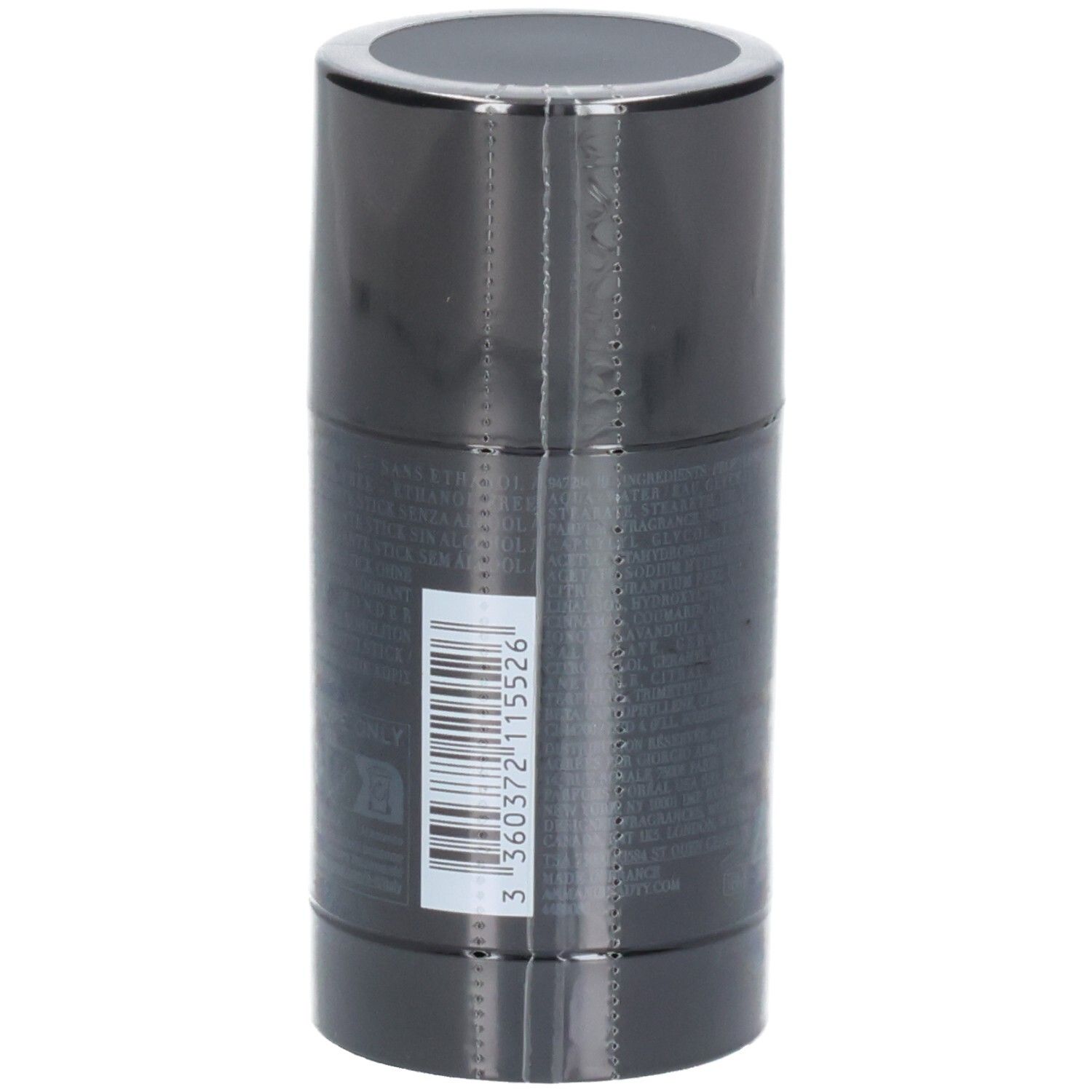 Déodorant stick Armani Code, 75g, dos avec code-barres.