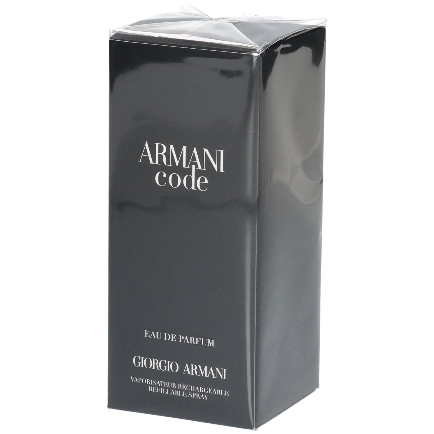 Emballage de Armani Code Eau de Parfum, Giorgio Armani.