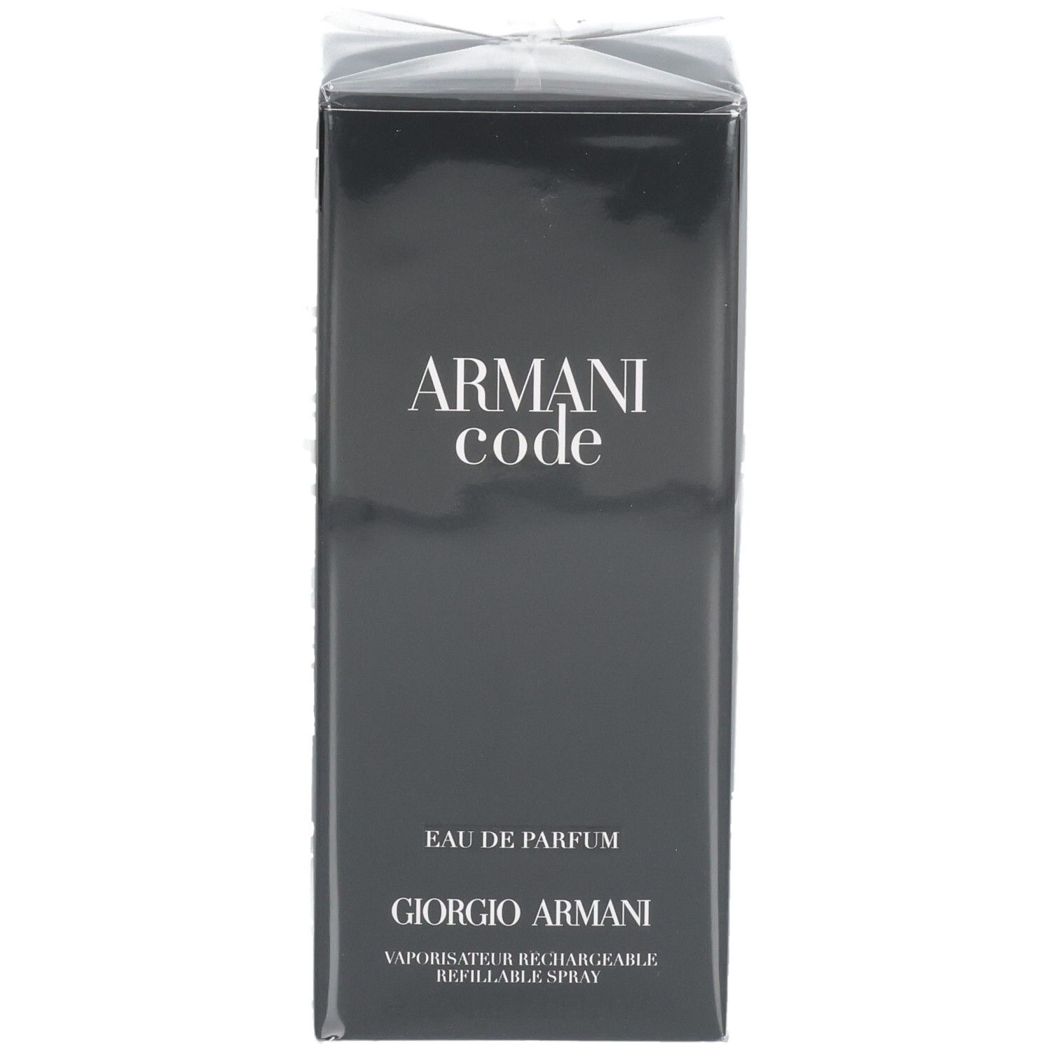 Avant de l'emballage Armani Code Eau de Parfum, Giorgio Armani.