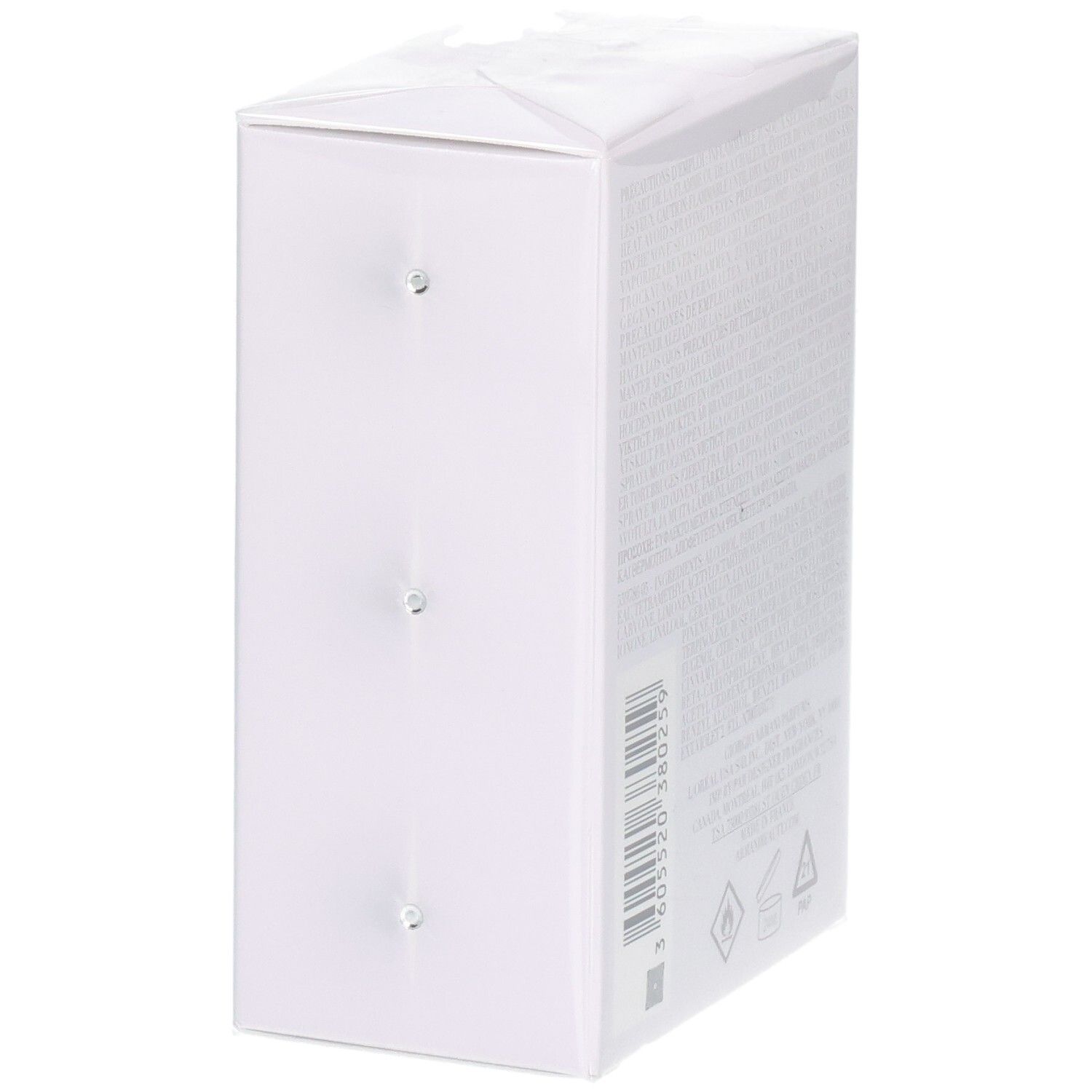 Emballage d'Emporio Armani Diamonds Eau de Parfum, 50 ml, vue latérale avec arrière.