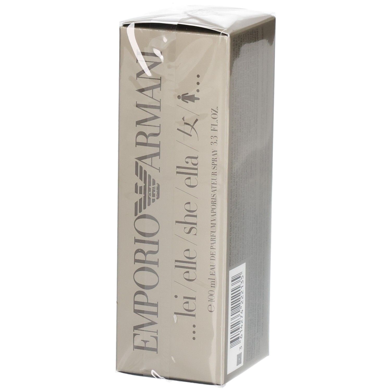 Giorgio Armani Emporio Armani She Eau de Parfum verpakking 100 ml en barcode.
