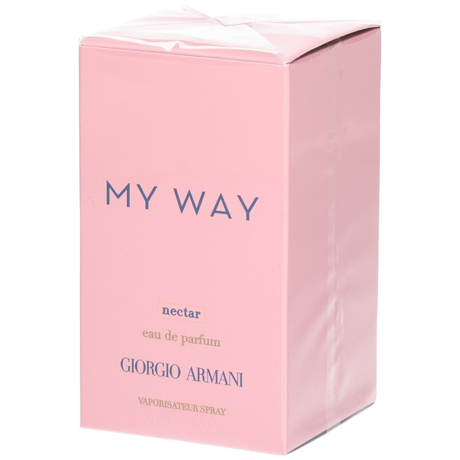 Verpakking van Giorgio Armani My Way Nectar Eau de Parfum Vaporisateur Spray.