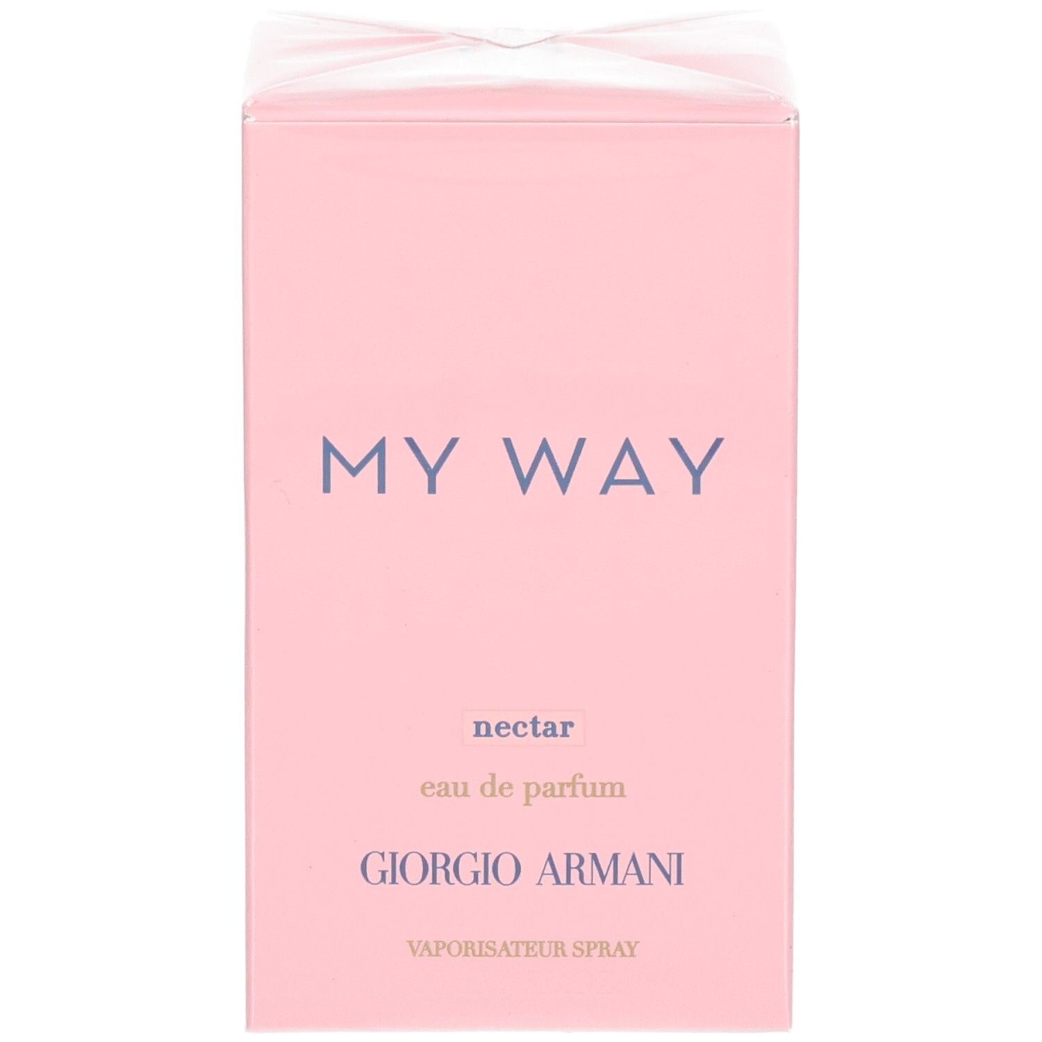 Verpakking van Giorgio Armani My Way Nectar Eau de Parfum Vaporisateur Spray.