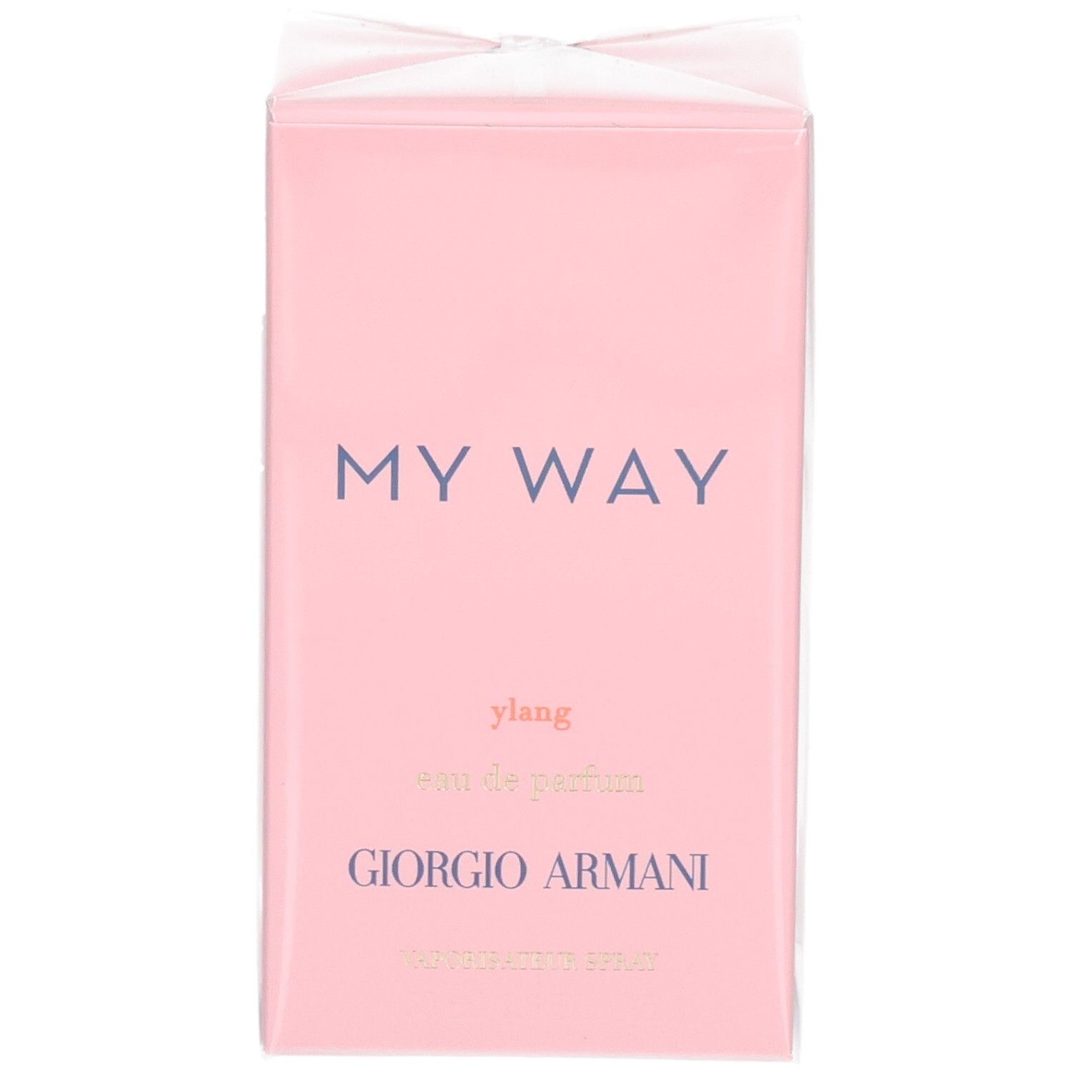 Voorkant van de verpakking Giorgio Armani My Way Ylang Eau de Parfum 50ml.