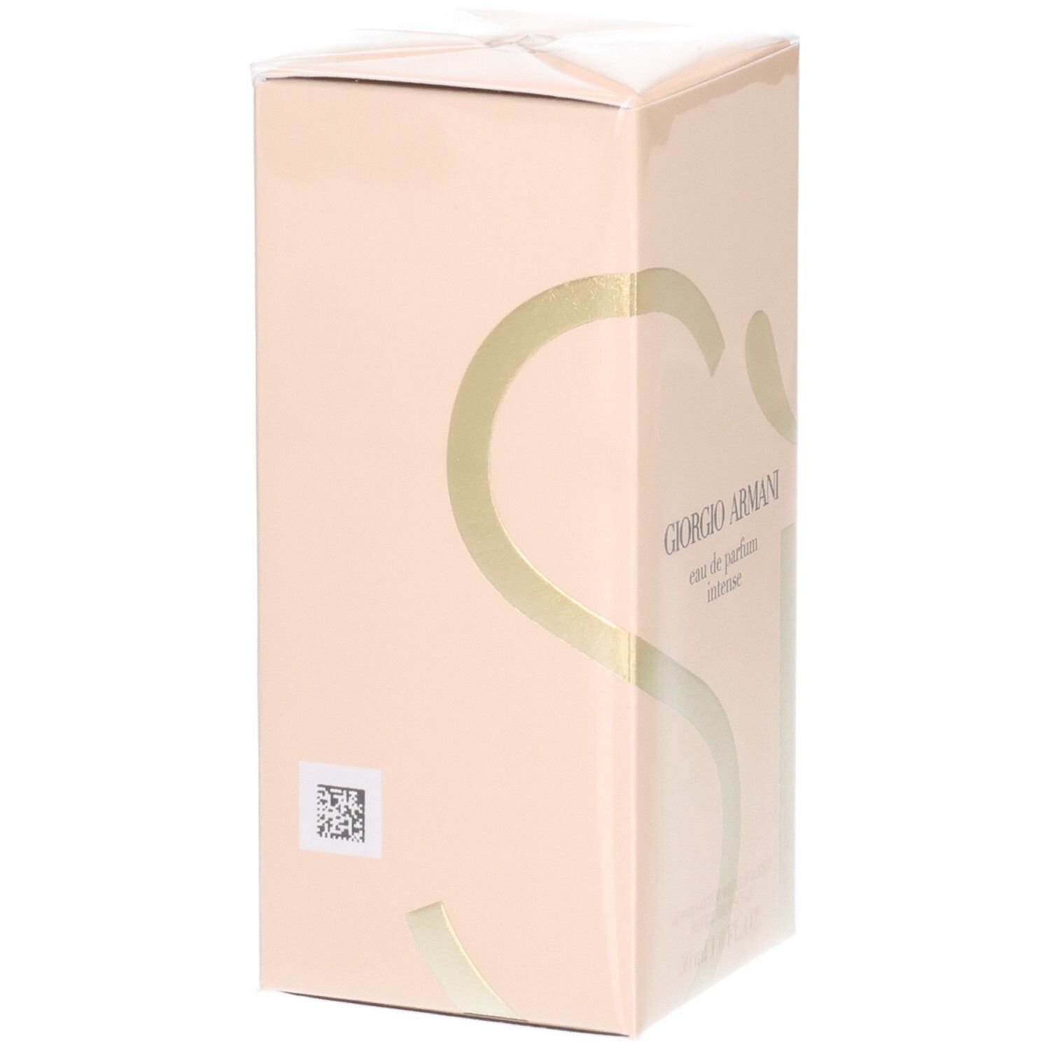 Verpakking Giorgio Armani Sì Eau de Parfum Intense Navulbaar 50 ml, zijkant.